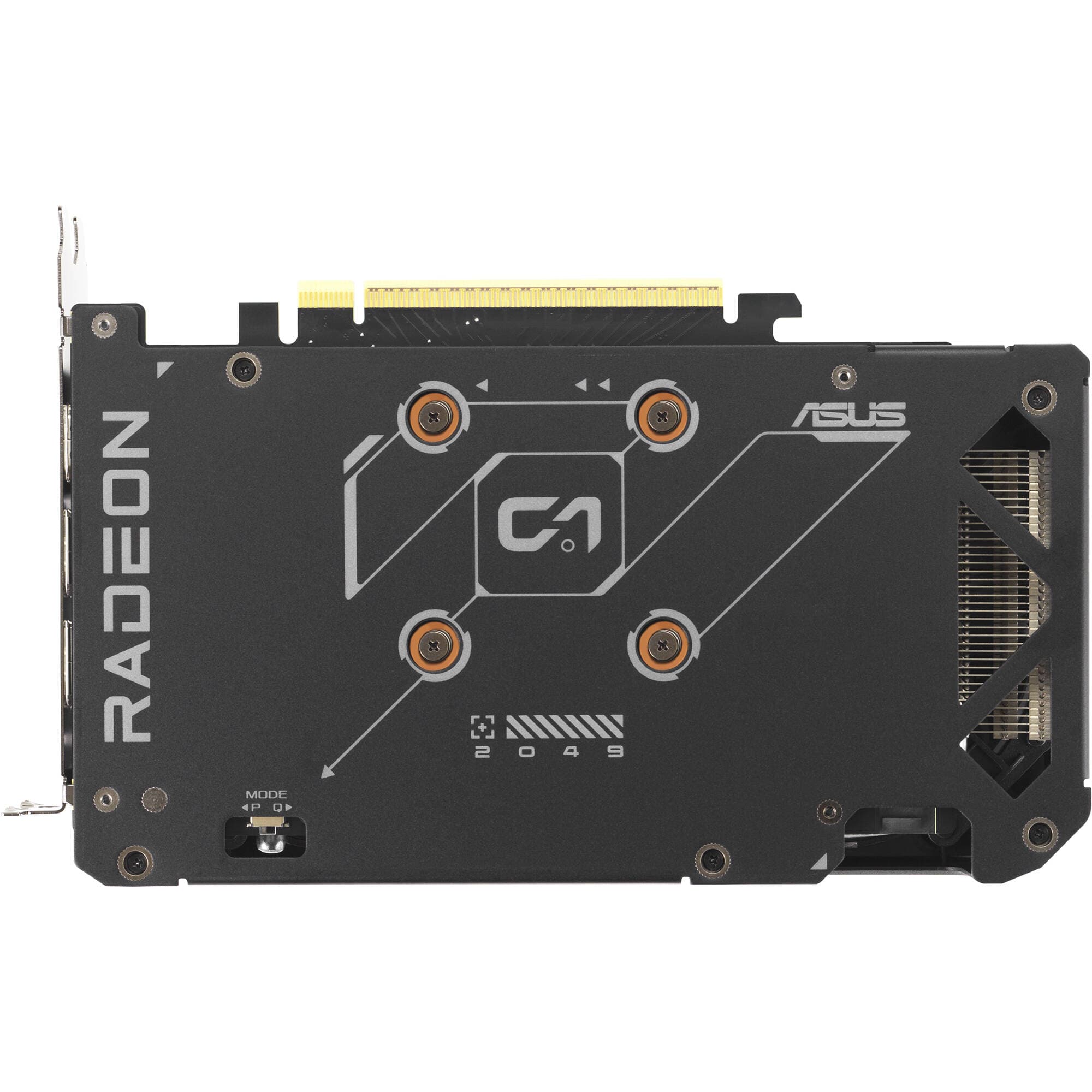 ASUS Dual Radeon RX 9060 XT 8GB GDDR6 graphics card with dual fans and 2.5-slot cooler