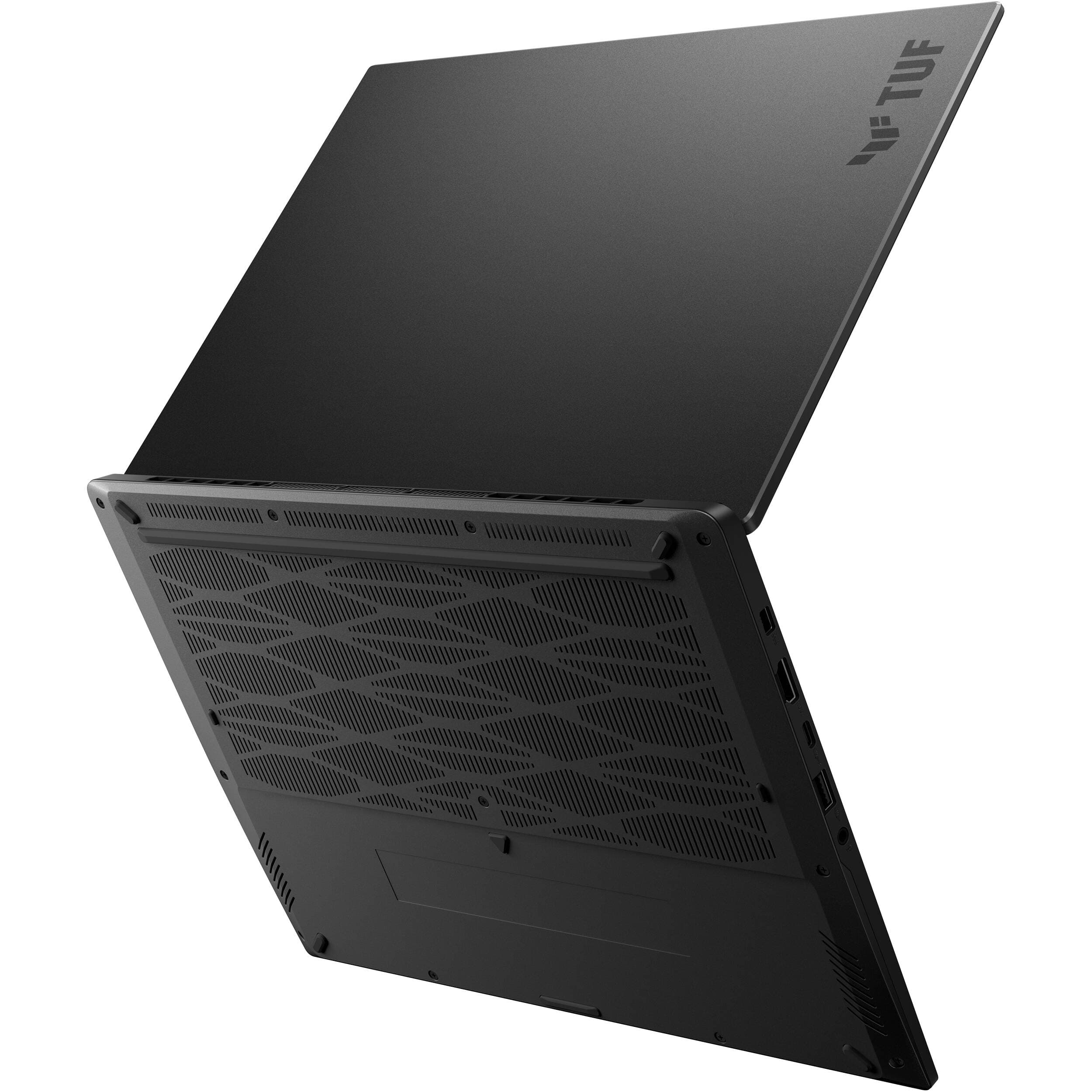 ASUS TUF Gaming 14-inch laptop in gray with WQXGA display and RTX graphics