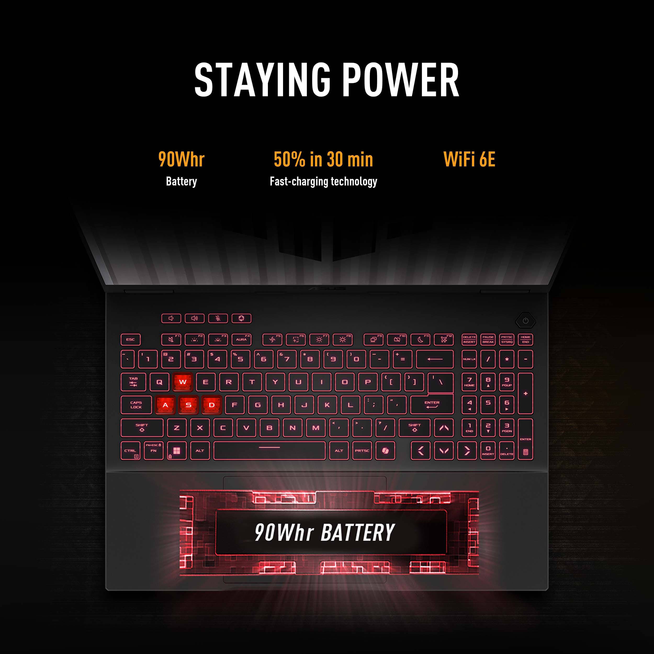 ASUS TUF Gaming A16 gaming laptop with 16-inch display