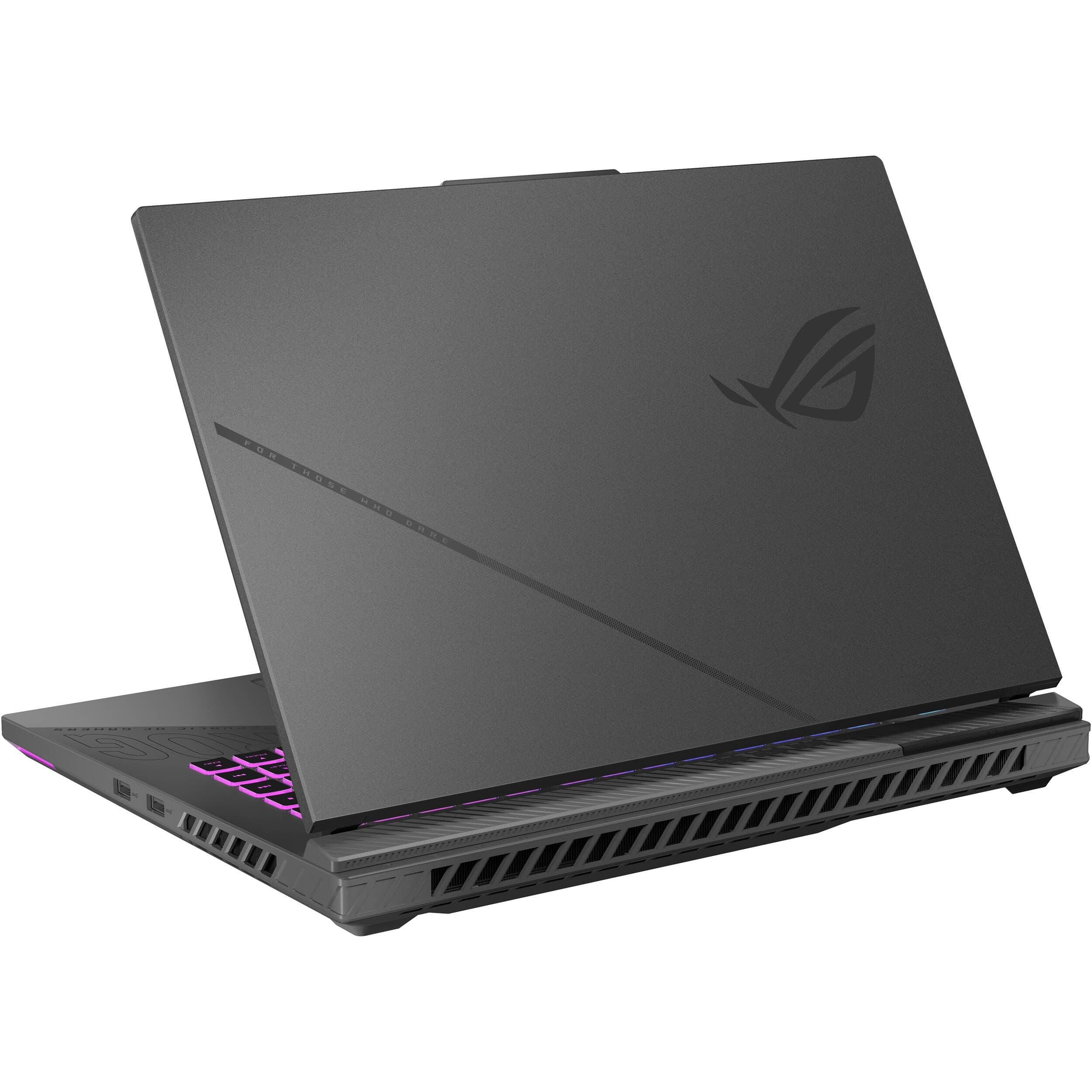ASUS ROG Strix G614FP-DS96 gaming laptop in gray with 16-inch WQXGA display, Ryzen 9, and RTX 5070