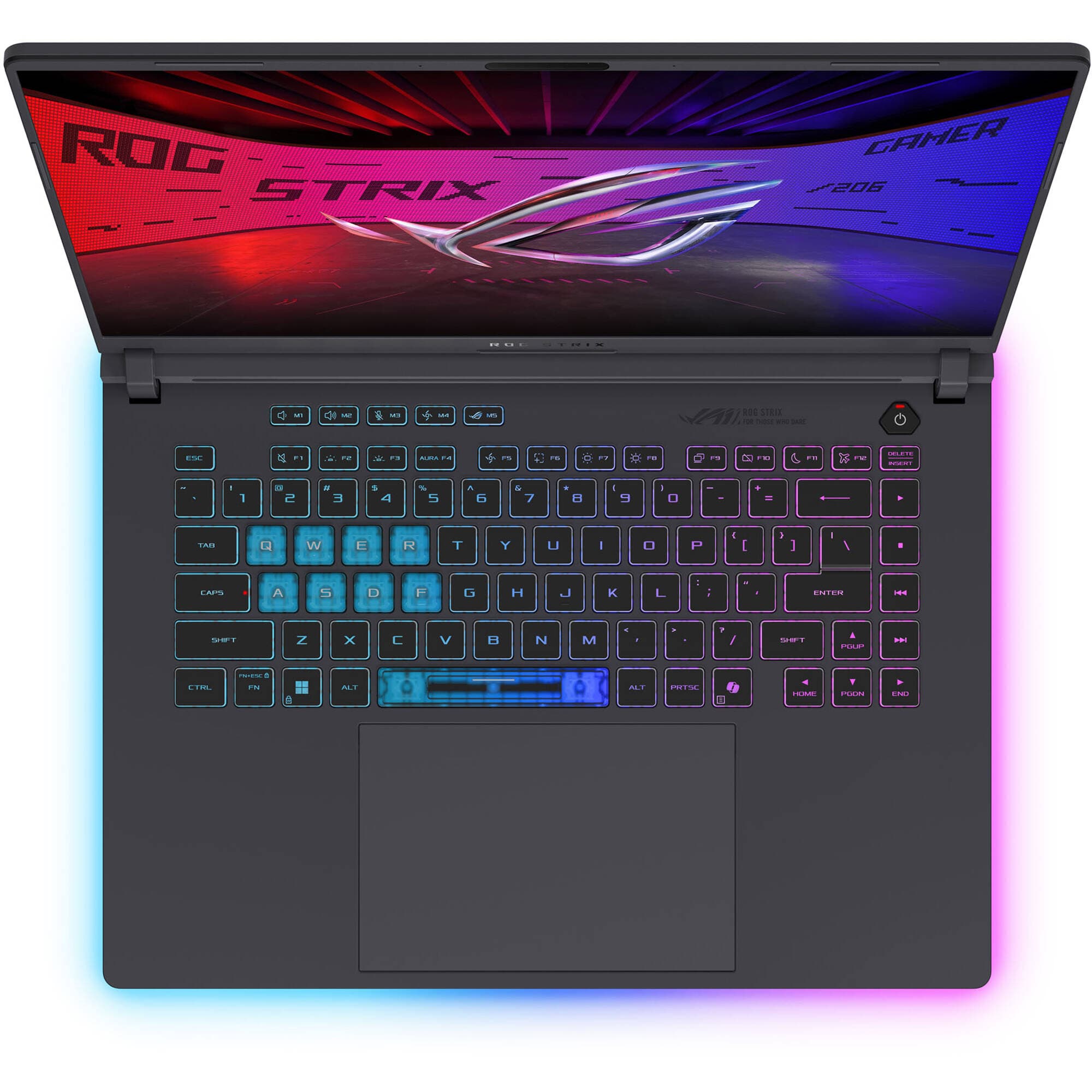 ASUS ROG Strix 16-inch laptop with Core Ultra 9, RTX 5060, 32 GB RAM, and 1 TB SSD
