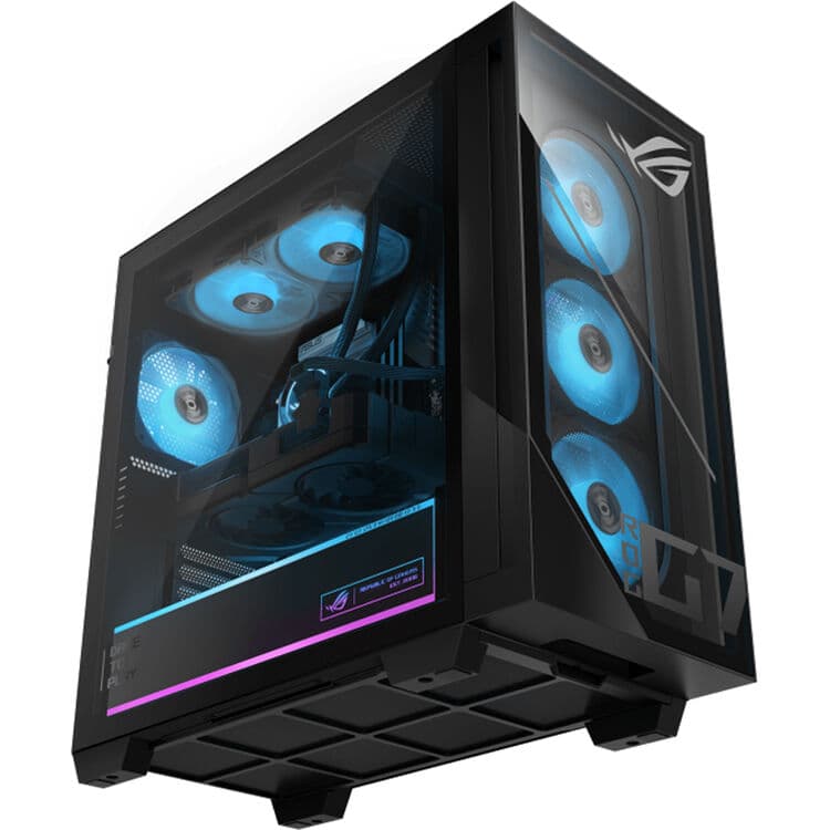 ASUS G Series desktop with Core Ultra 9 285K, RTX 5080, 32 GB memory, and dual 1 TB SSDs