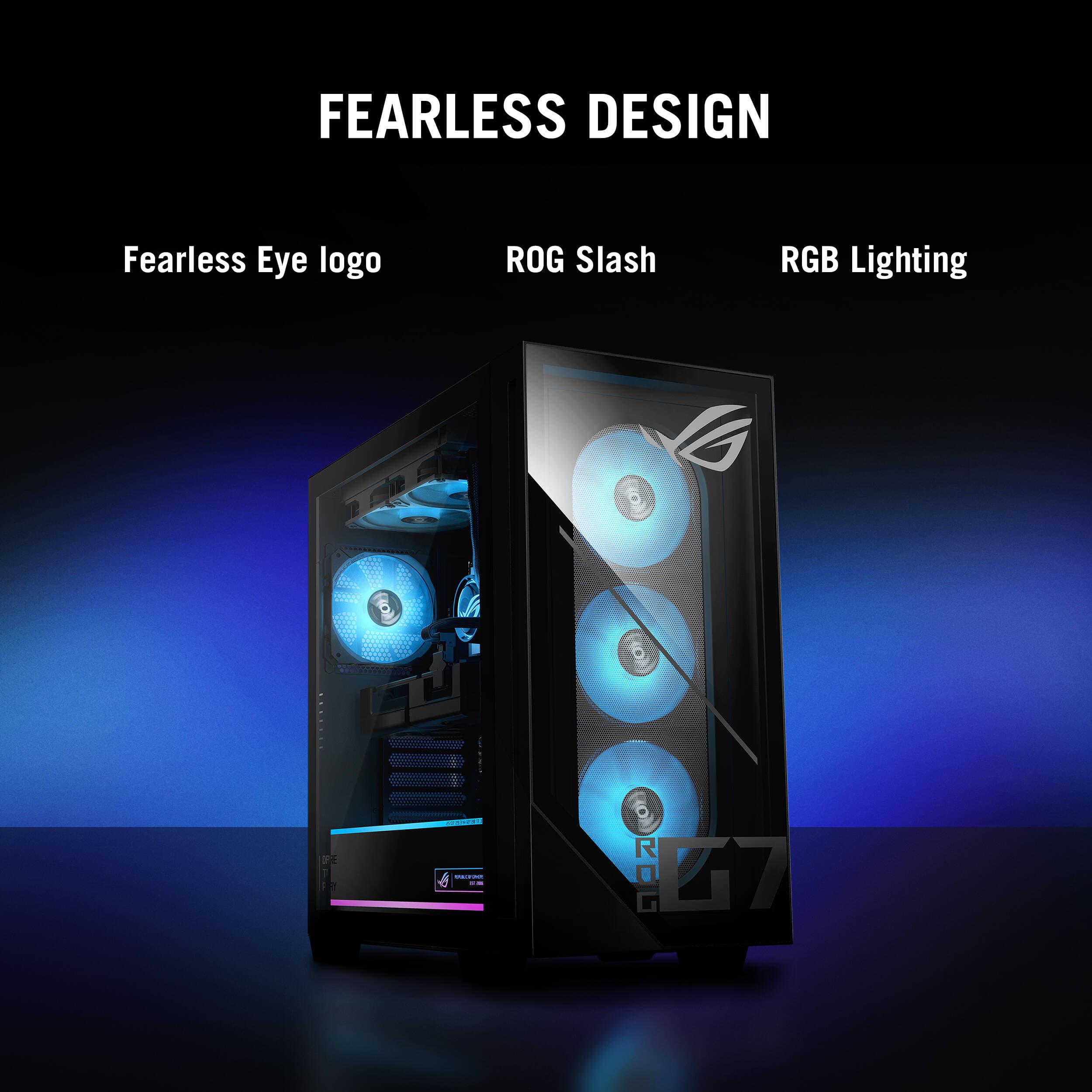 ASUS G Series desktop with Core Ultra 9 285K, RTX 5080, 32 GB memory, and dual 1 TB SSDs