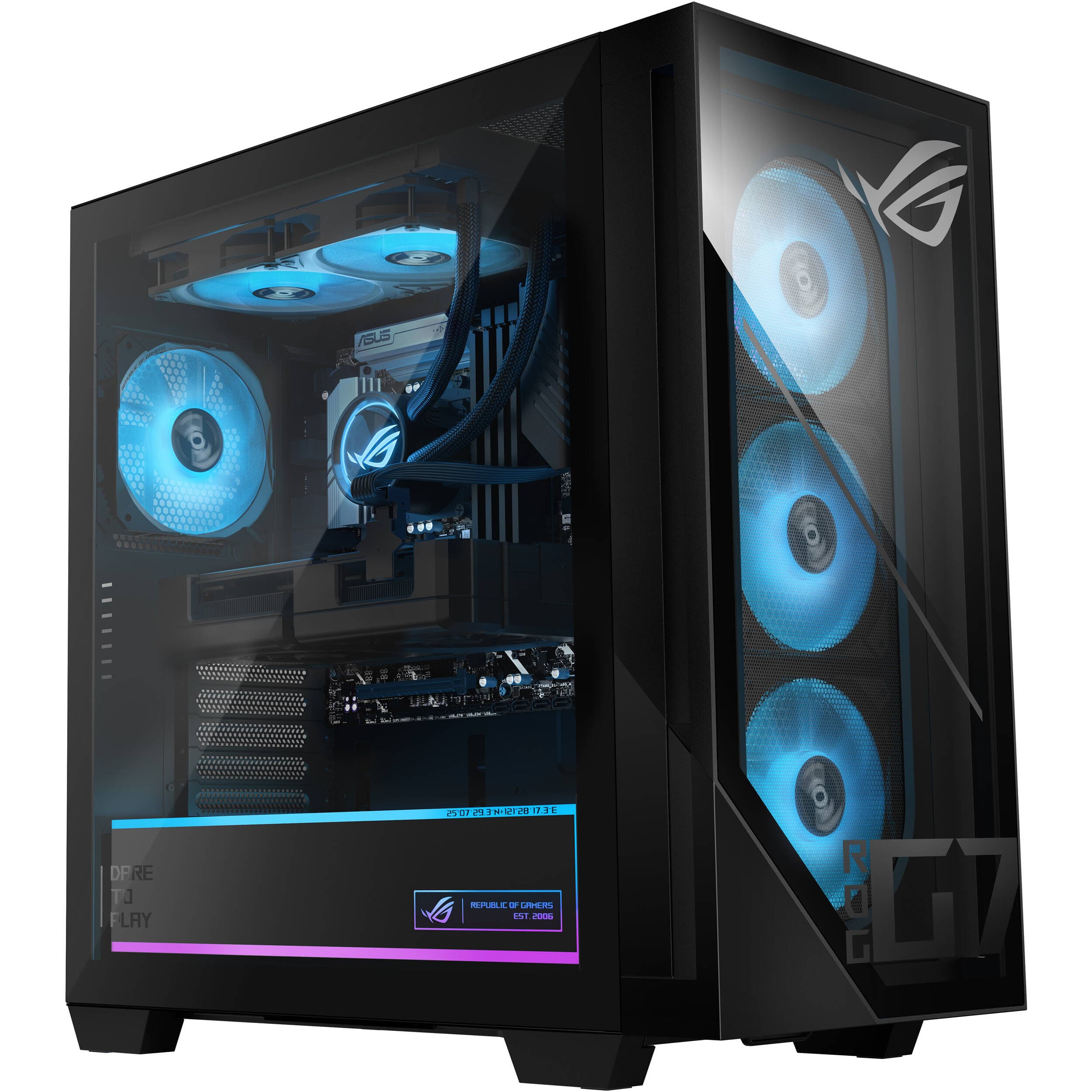 ASUS G Series desktop with Core Ultra 9 285K, 64 GB RAM, RTX 5090, and 2 TB SSD