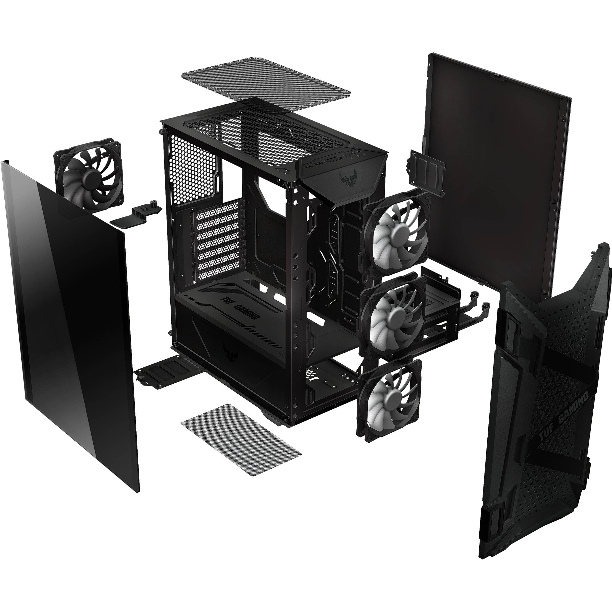 ASUS GT301 black ARGB cooling fan for PC chassis airflow