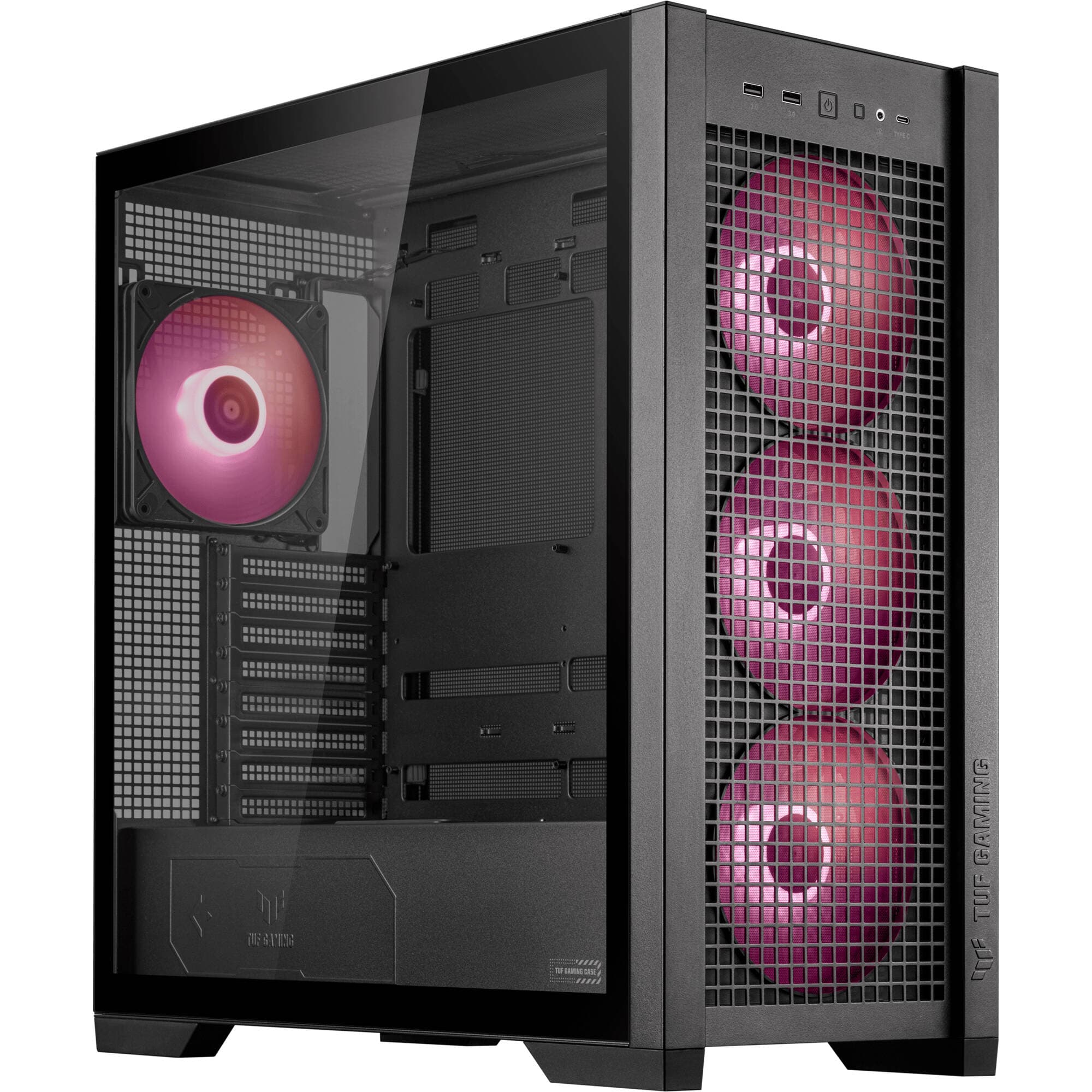 ASUS GT302 ARGB Fans Black | Mid-Tower Case, Airflow, Enterprise