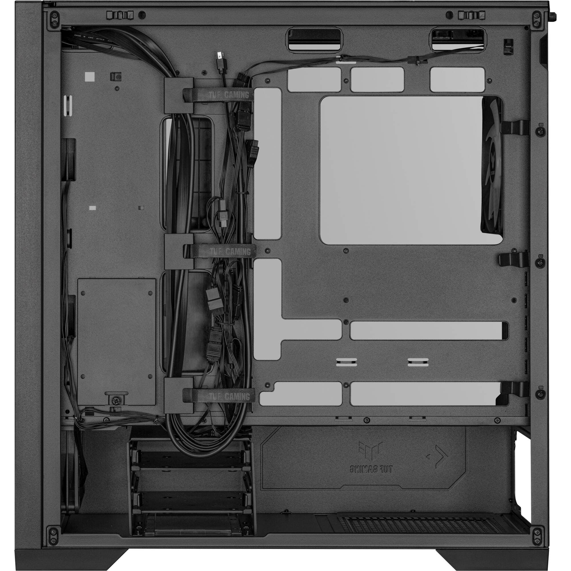 ASUS GT302 black PC case with ARGB fan support