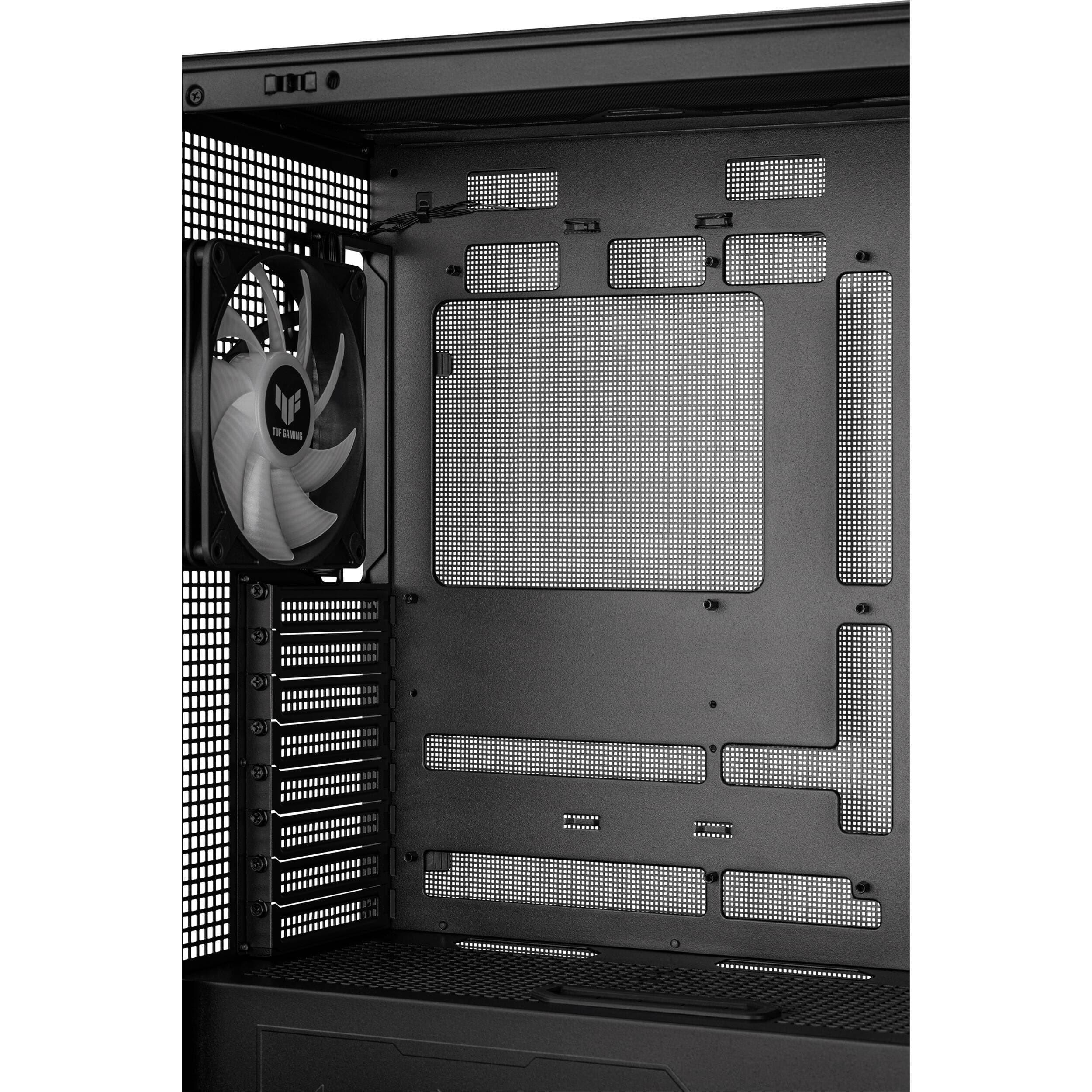 ASUS GT302 black PC case with ARGB fan support