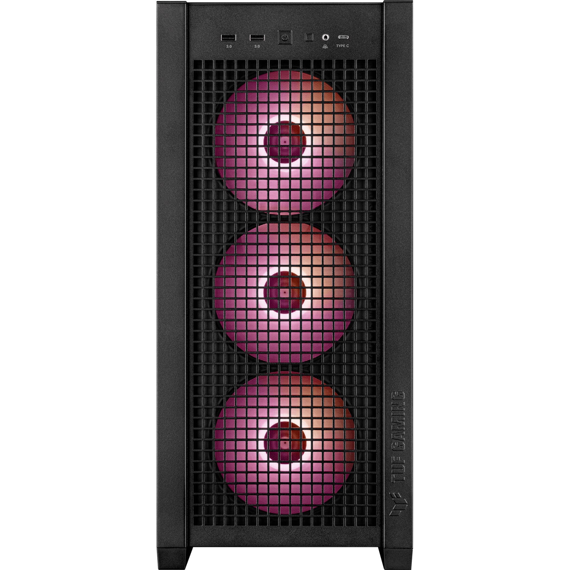 ASUS GT302 black PC case with ARGB fan support