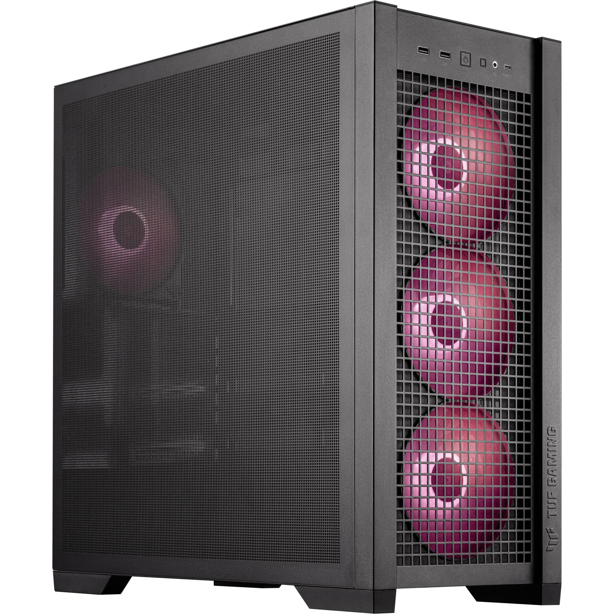 ASUS GT302 black PC case with ARGB fan support