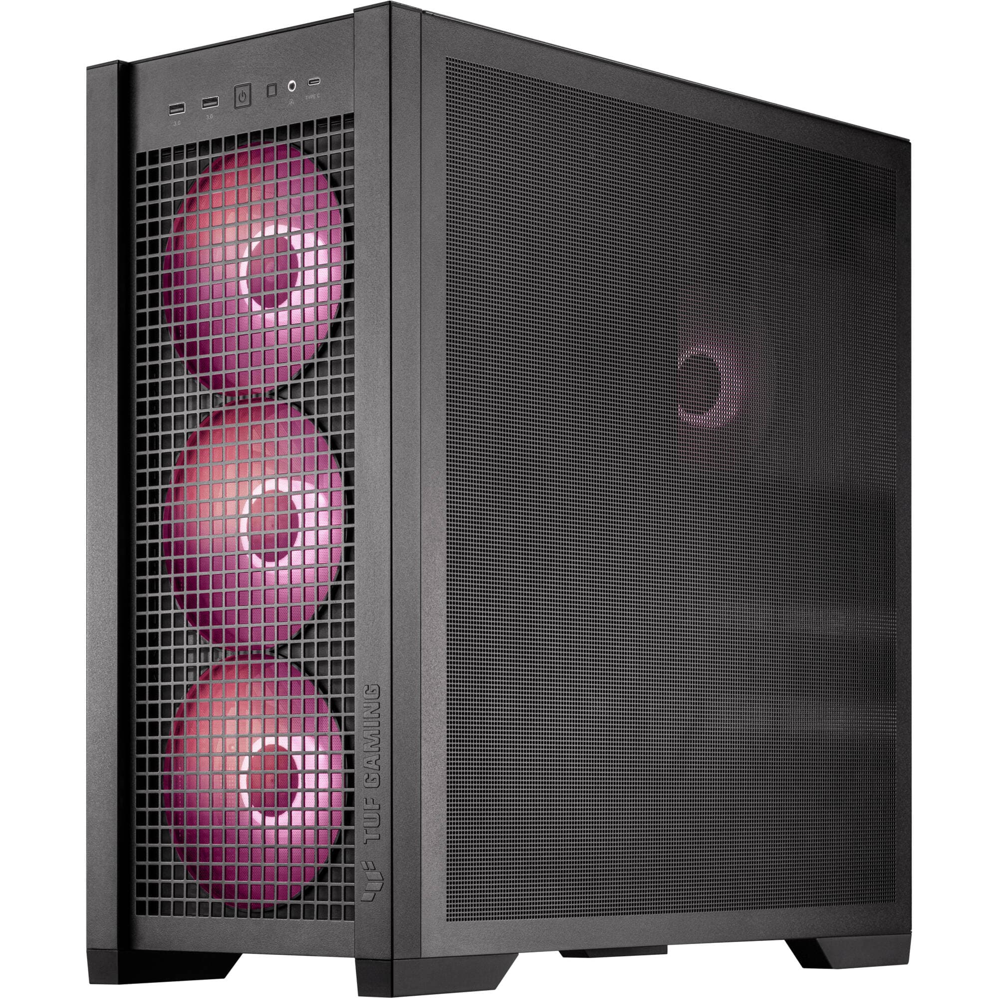 ASUS GT302 black PC case with ARGB fan support