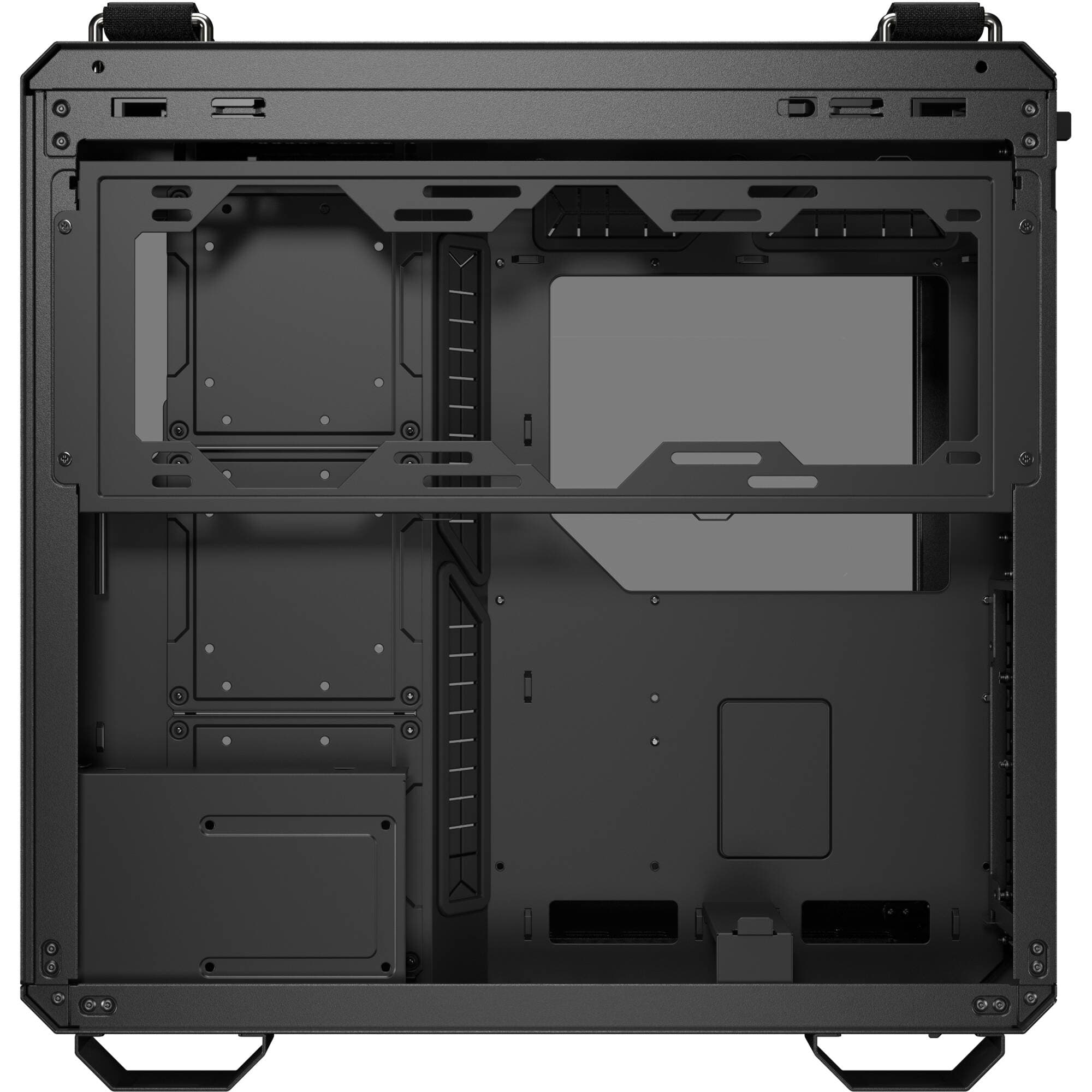 ASUS GT502 FV/BLK/TG// black mid-tower PC case with tempered glass panel