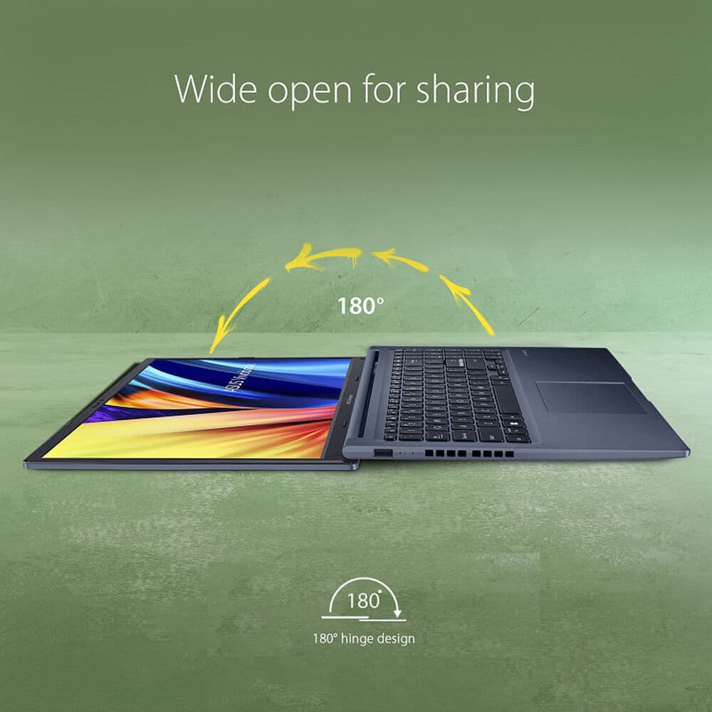 ASUS 15.6-inch laptop with Ryzen 7 processor, 8 GB RAM, and 1 TB SSD storage