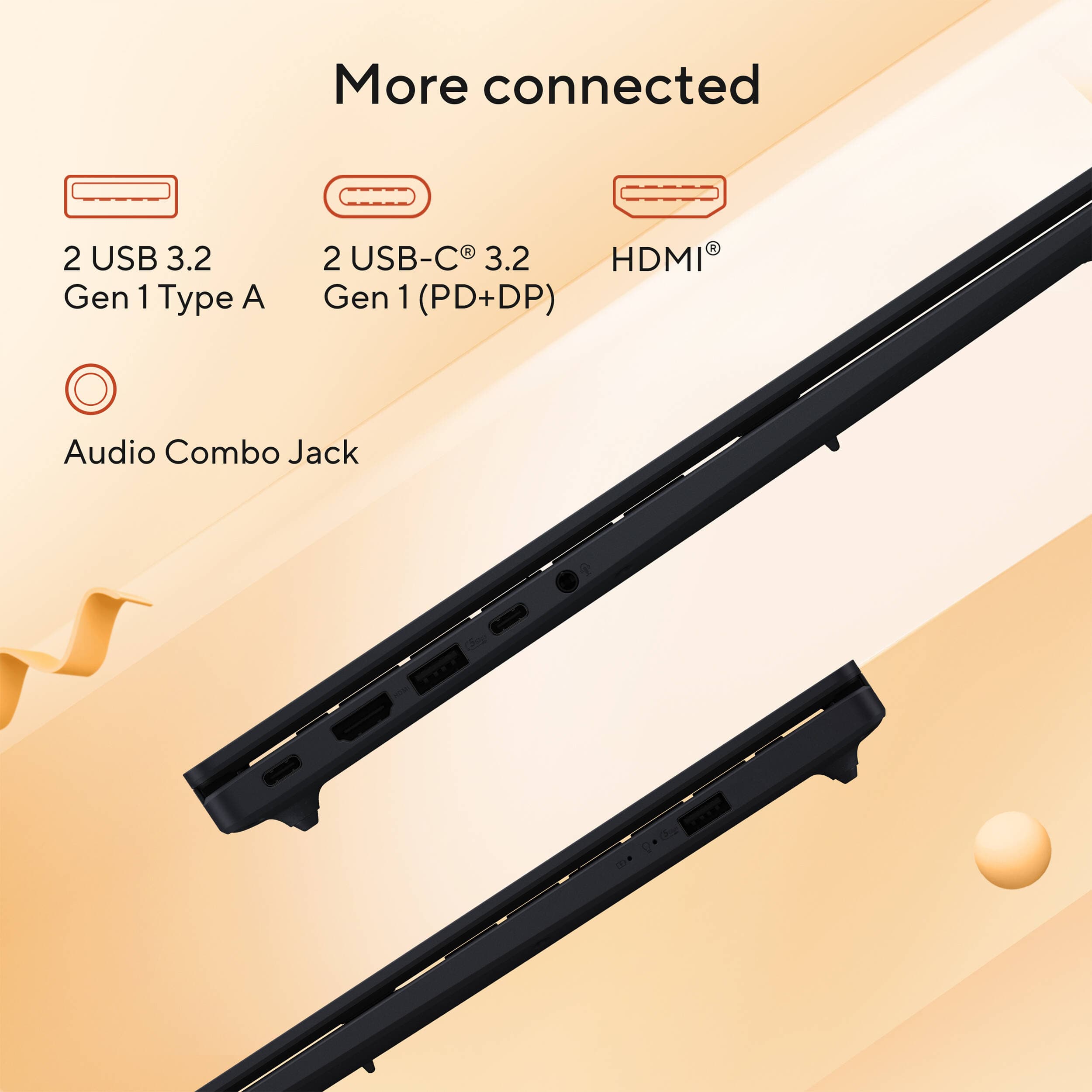 ASUS Vivobook blue 16-inch laptop with WUXGA display and slim notebook design