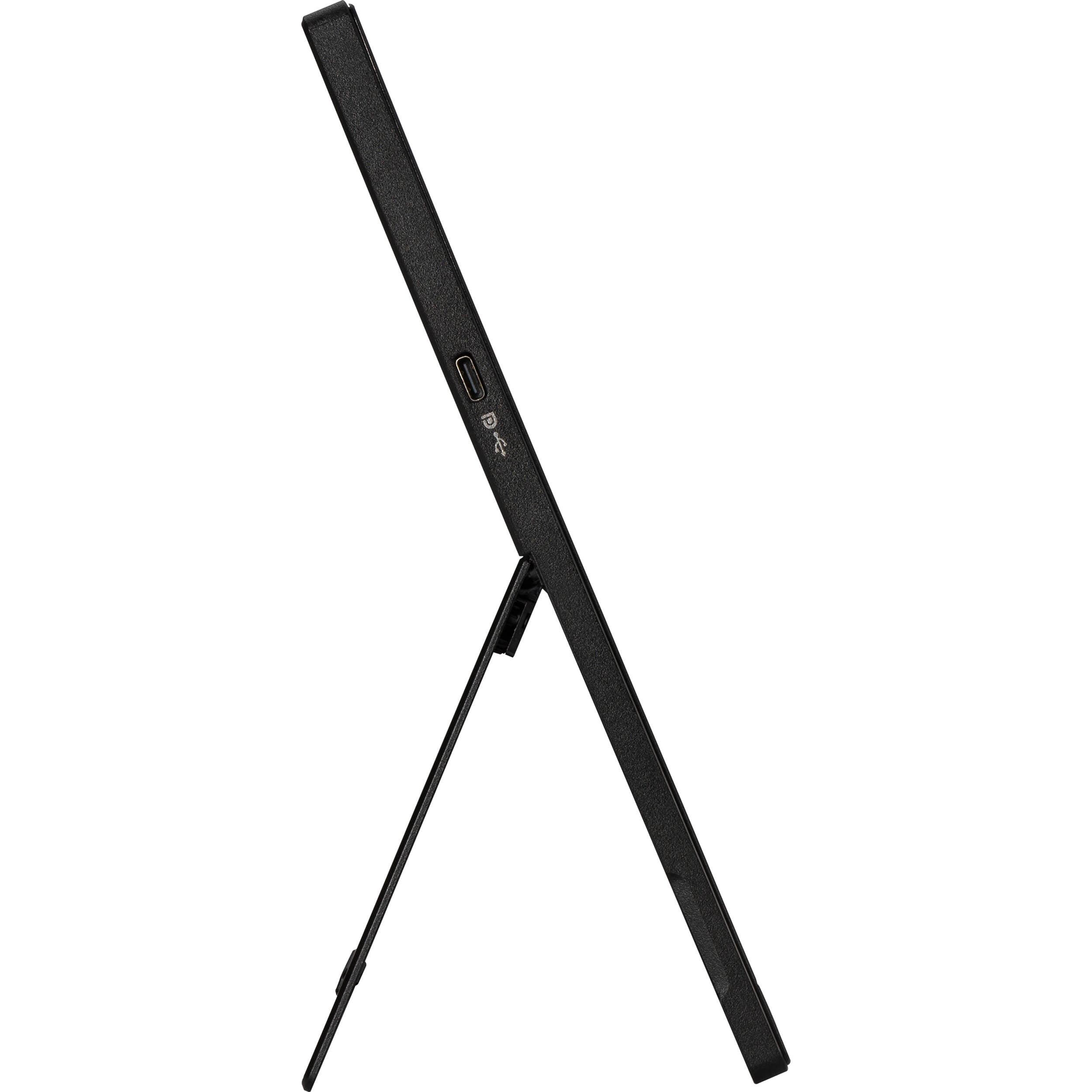 ASUS ZenScreen MB16ACV 15.6-inch portable monitor in silver with USB-C connectivity