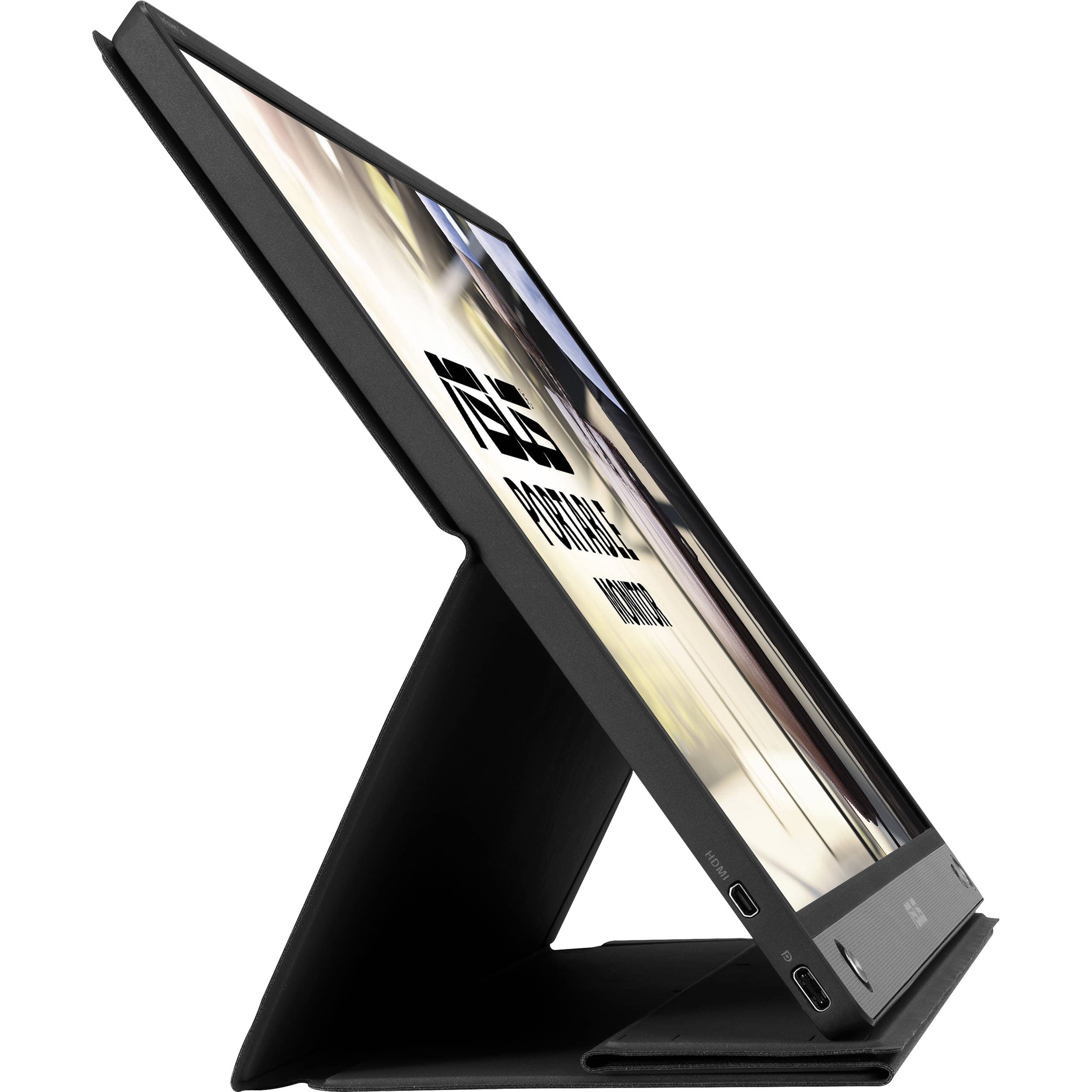 ASUS ZenScreen GO MB16AHP 15.6-inch Full HD portable monitor with slim black design