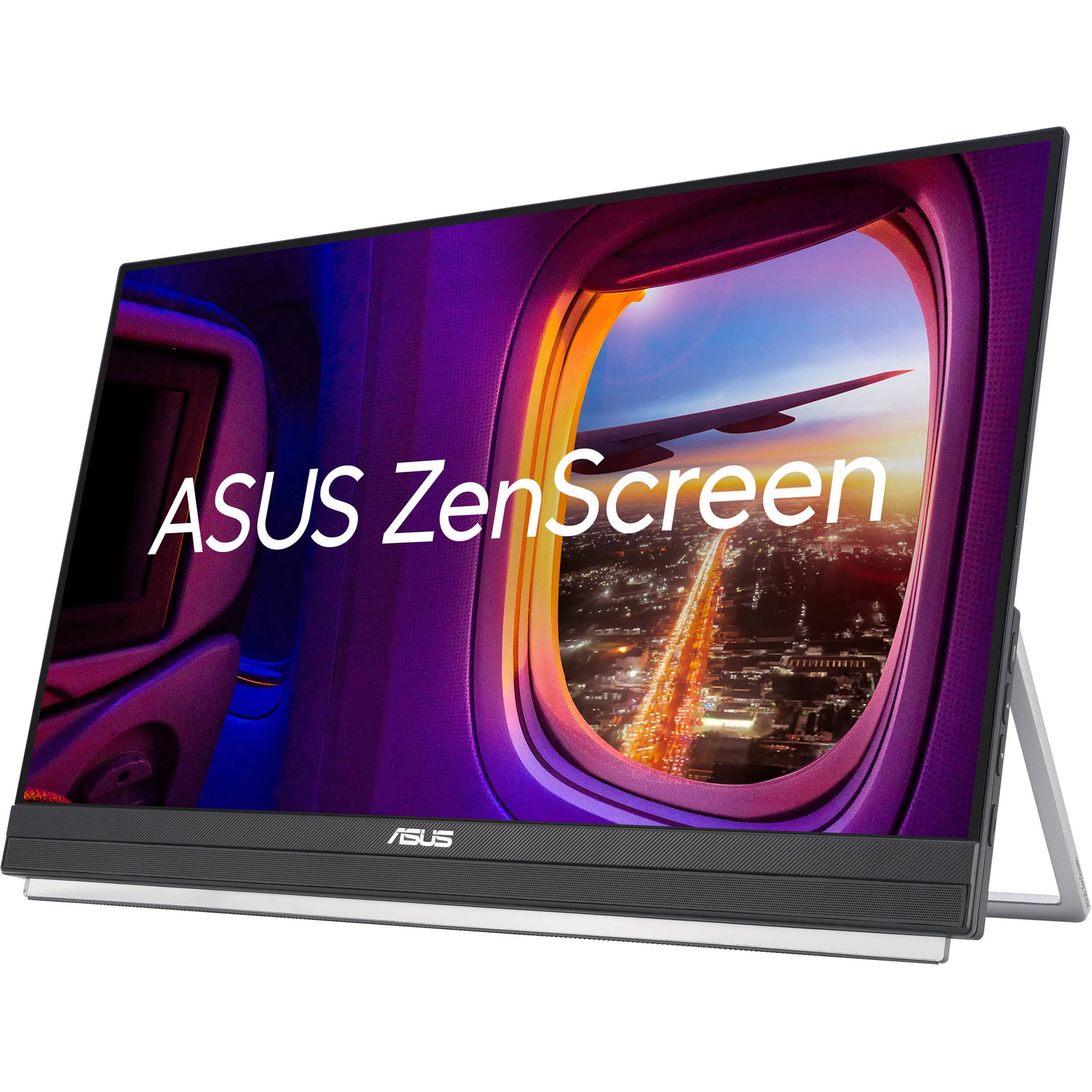 ASUS ZenScreen MB229CF 21.5-inch portable Full HD IPS monitor with kickstand and USB-C