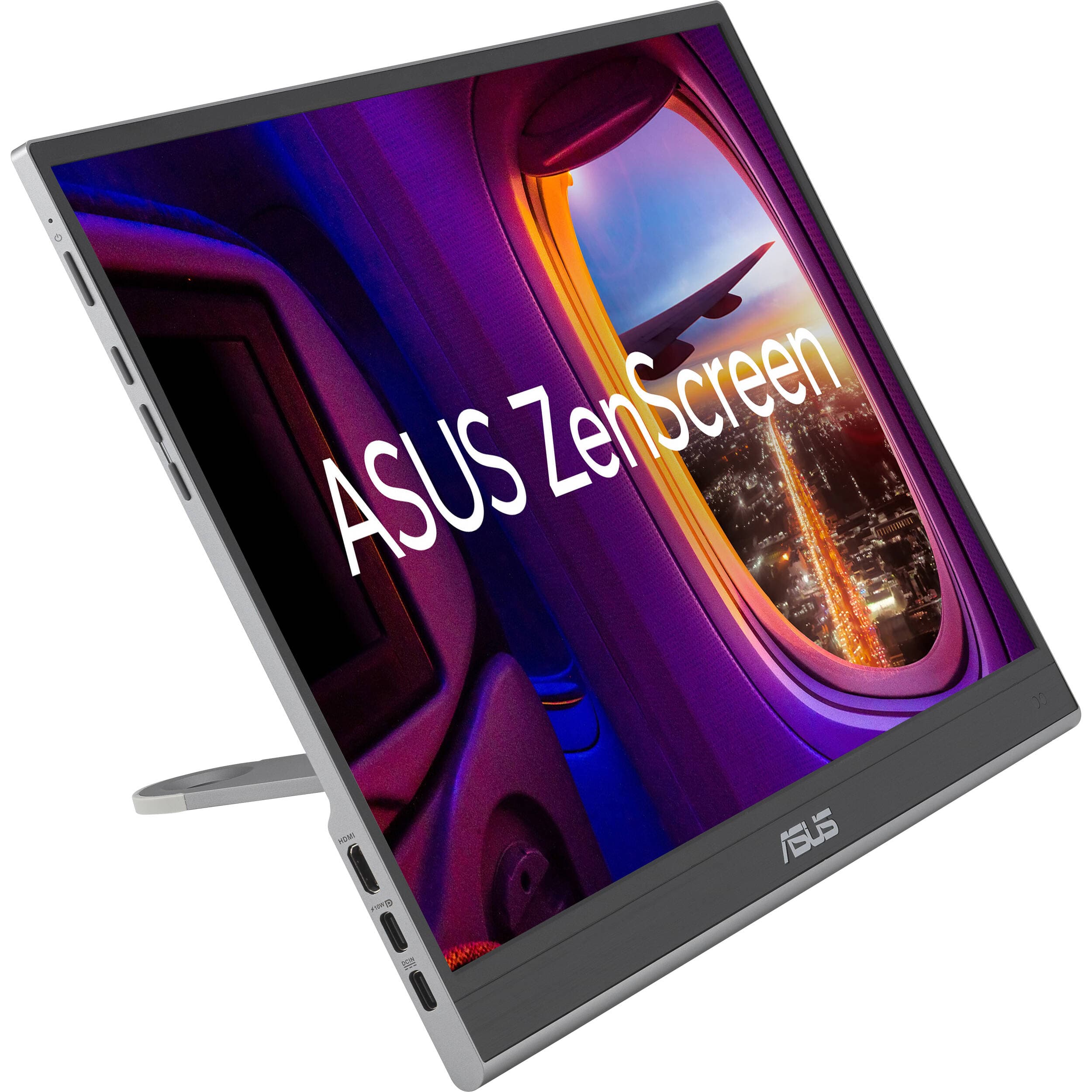 ASUS MQ16AHE Portable Monitor, 16 in OLED Full HD | USB-C, HDR-10