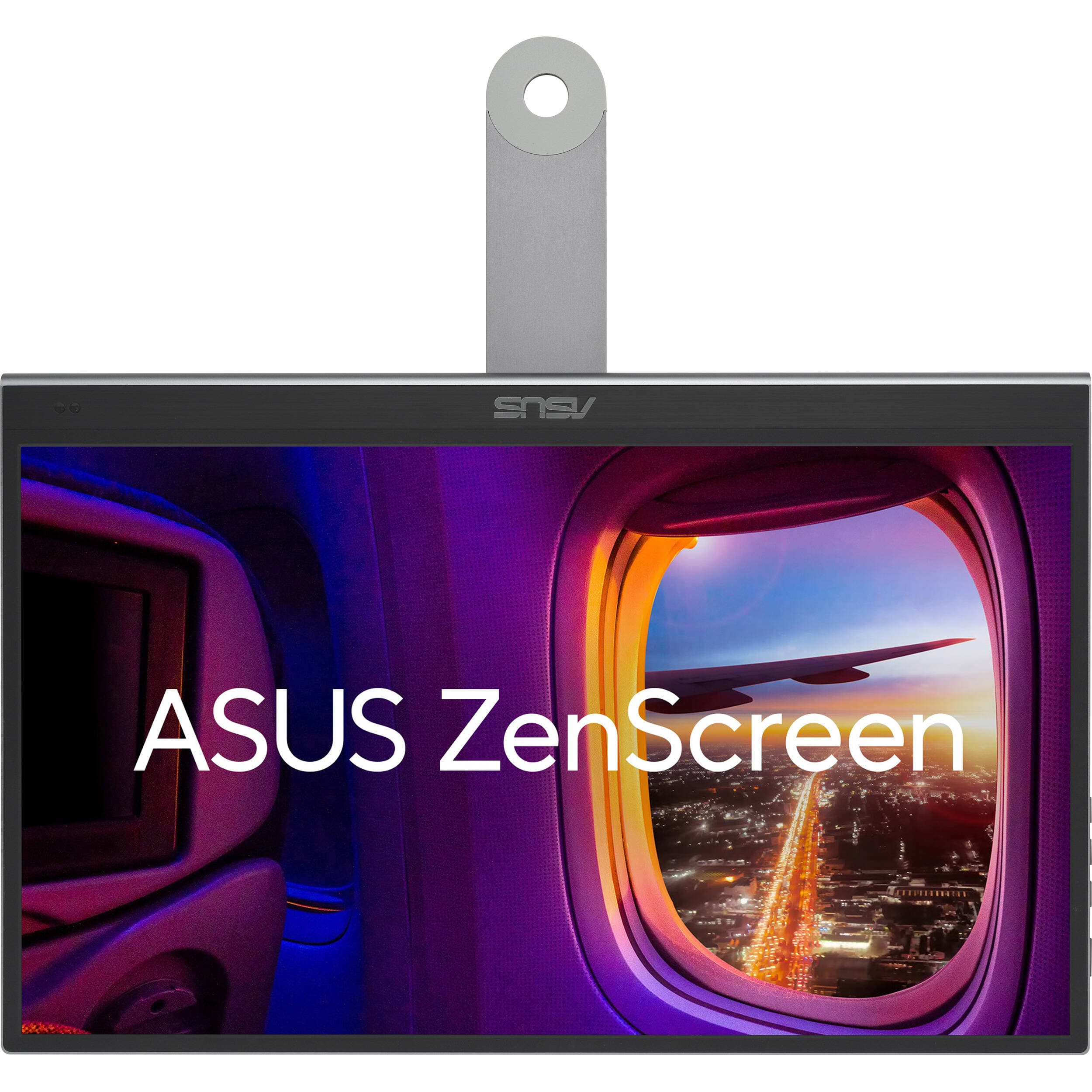ASUS MQ16AHE 16-inch OLED portable monitor with USB-C and 360 kickstand
