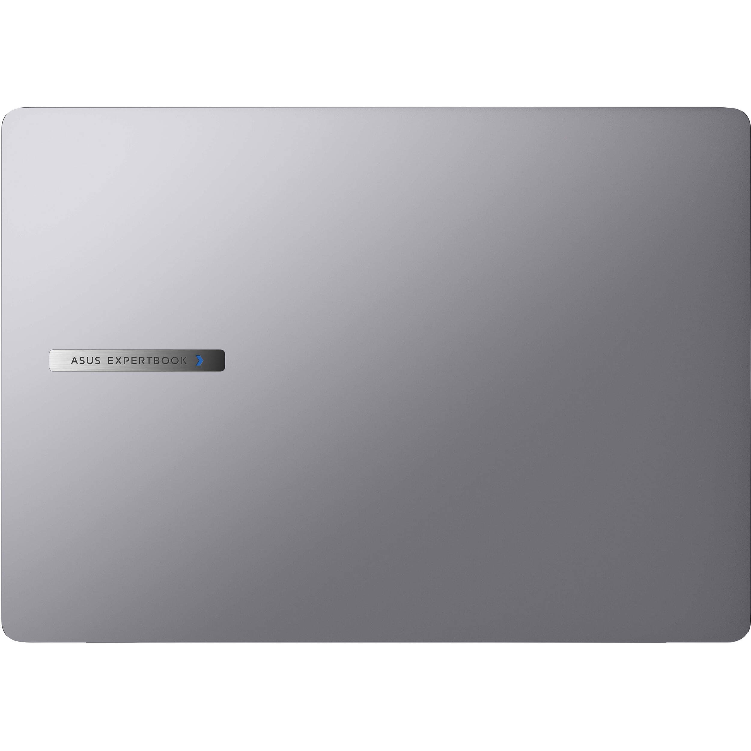 ASUS ExpertBook 14-inch business laptop with WQXGA display, Core Ultra 5, and grey chassis