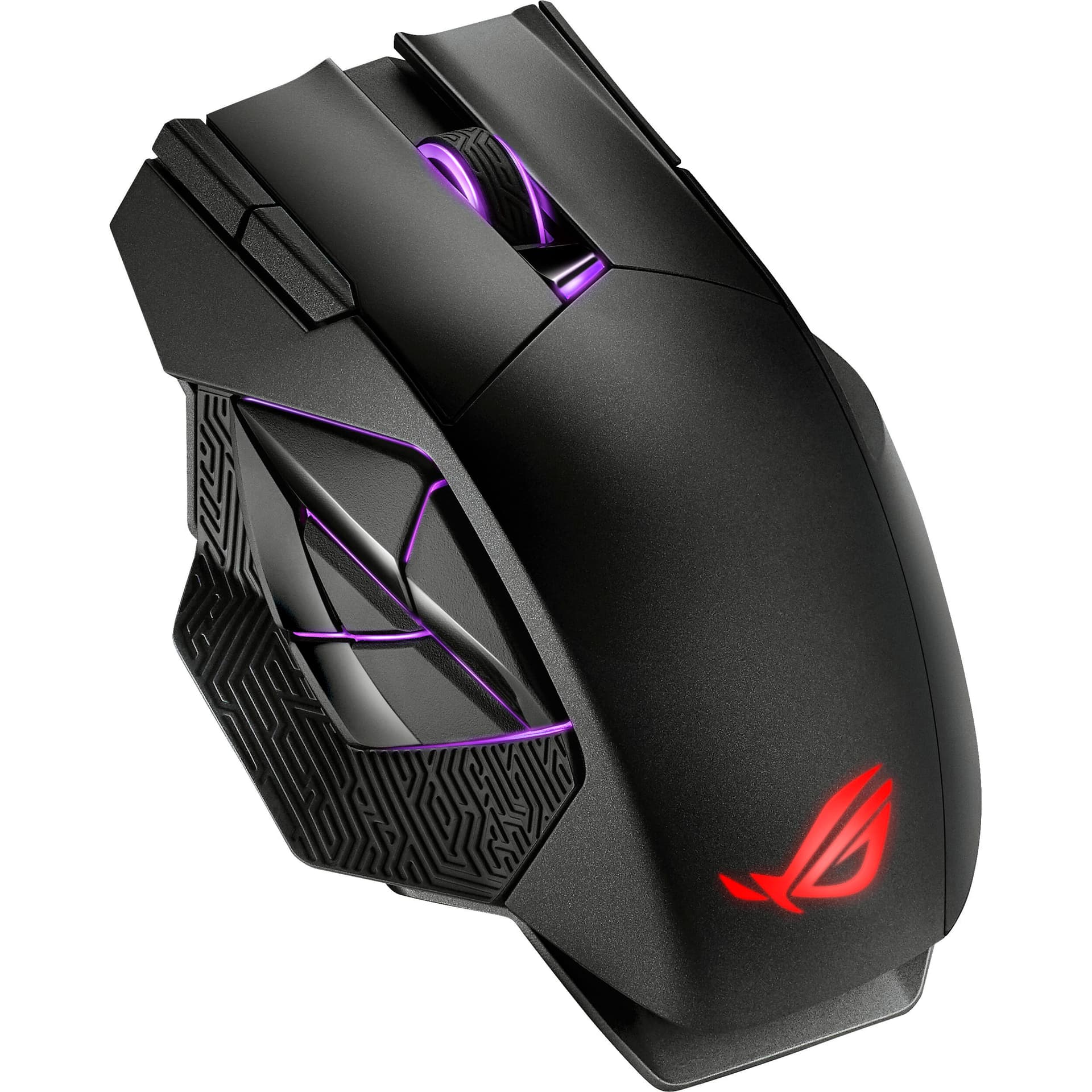 Asus - Components Asus Rog Spatha X Wrls Mouse 19000 Dpi Push-Fit Hot Swap