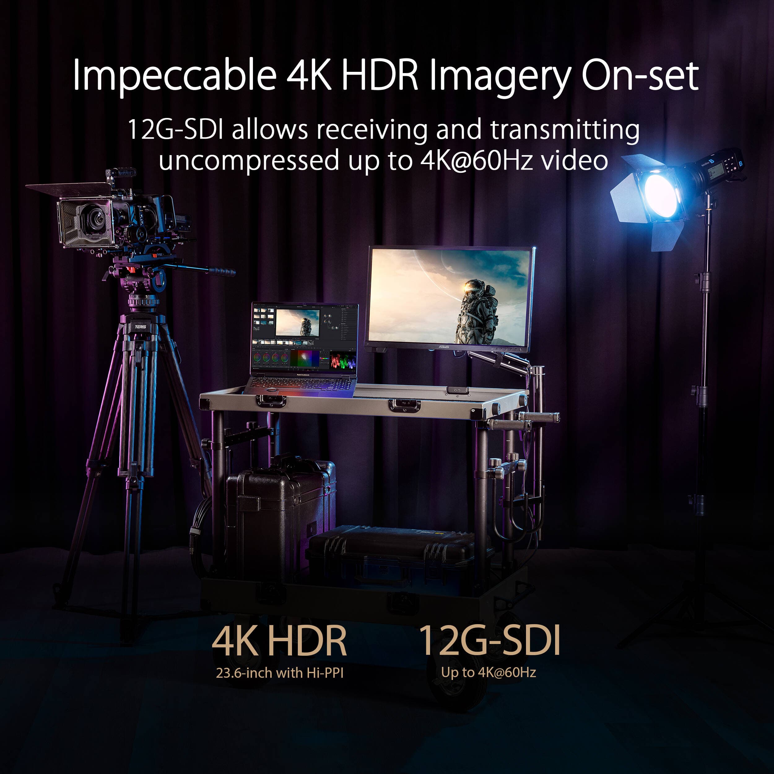 ASUS ProArt Display PA24US 24-inch 4K IPS professional monitor with USB-C and built-in colorimeter