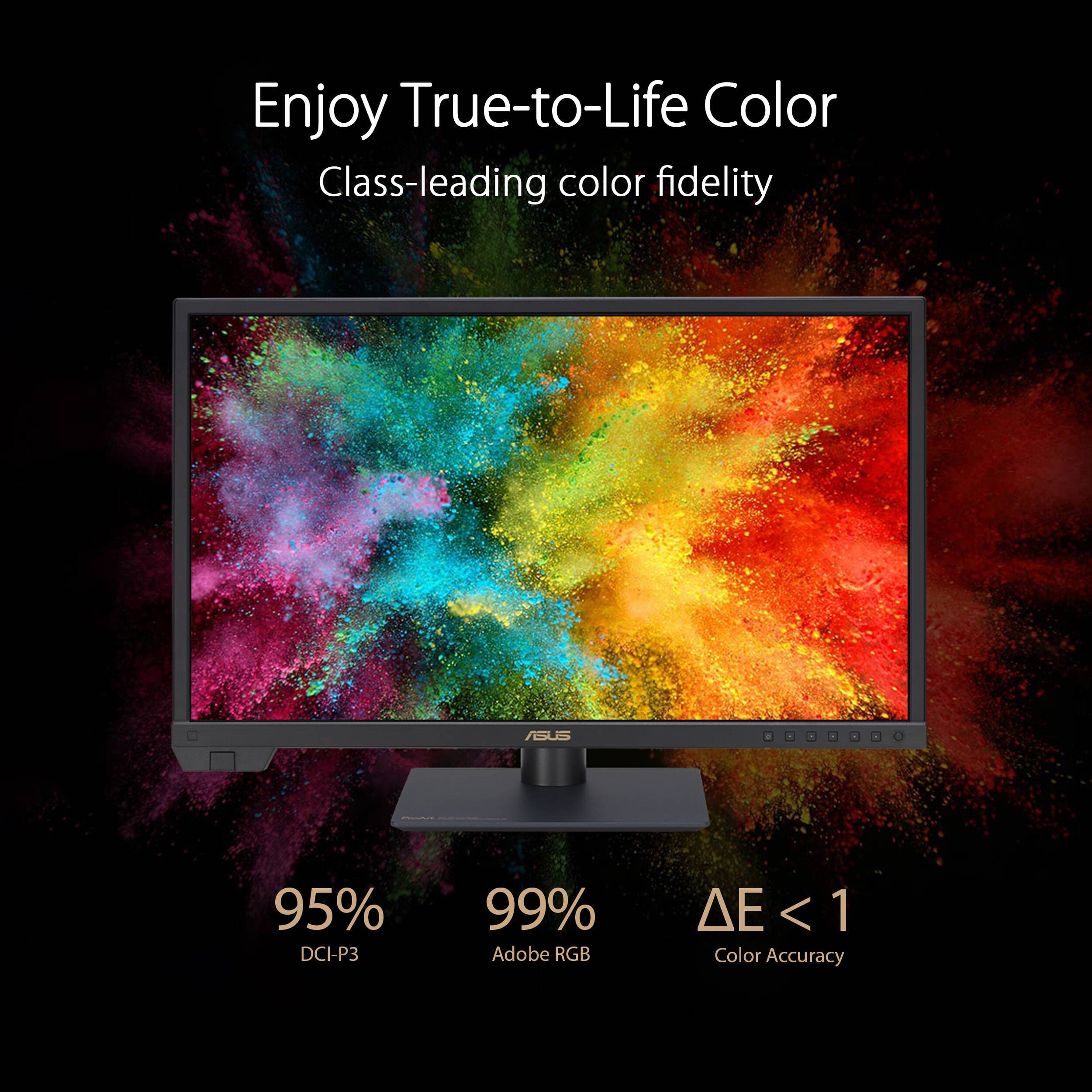 ASUS ProArt Display PA24US 24-inch 4K IPS professional monitor with USB-C and built-in colorimeter