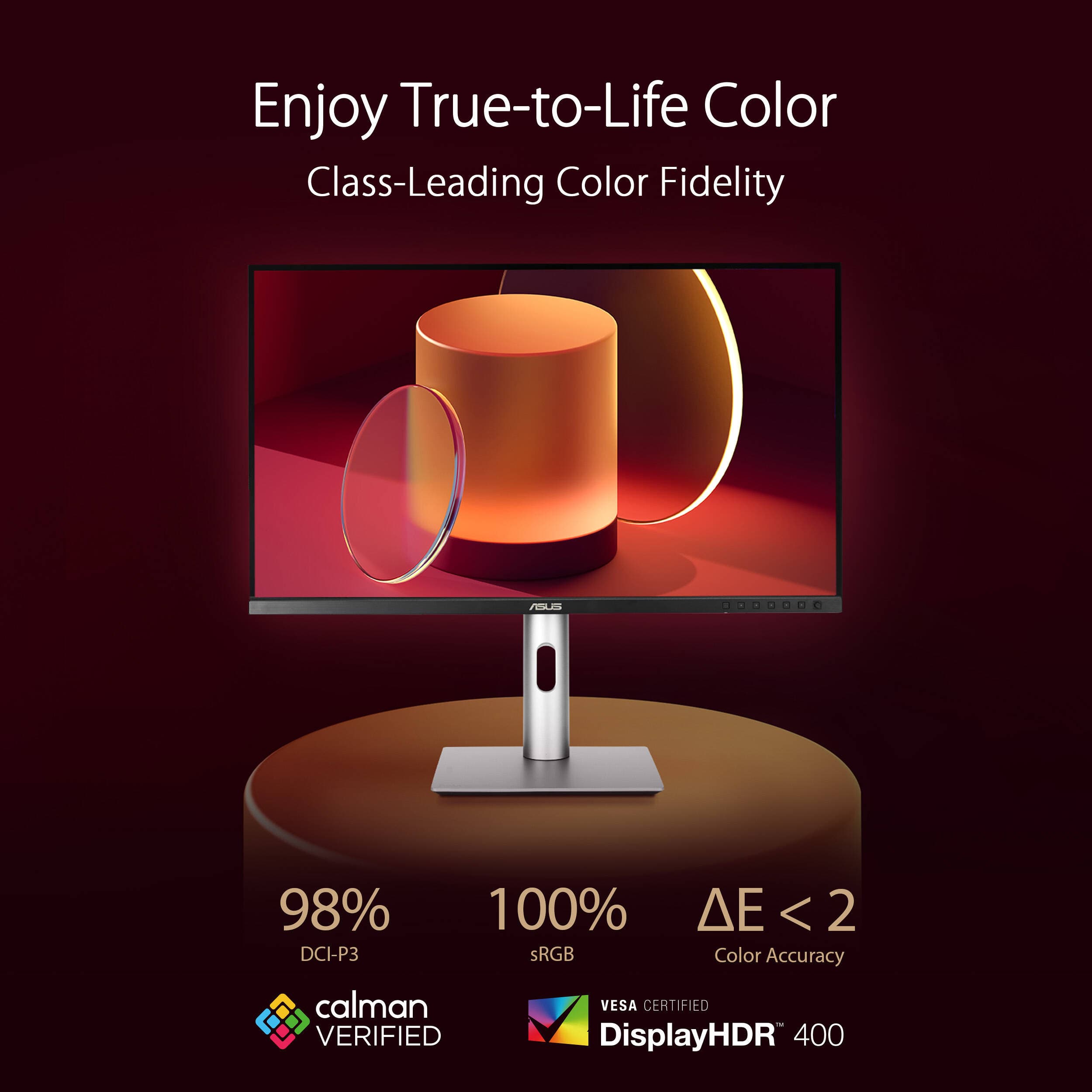 ASUS ProArt Display PA329CRV 32-inch 4K IPS monitor with USB-C and ergonomic stand