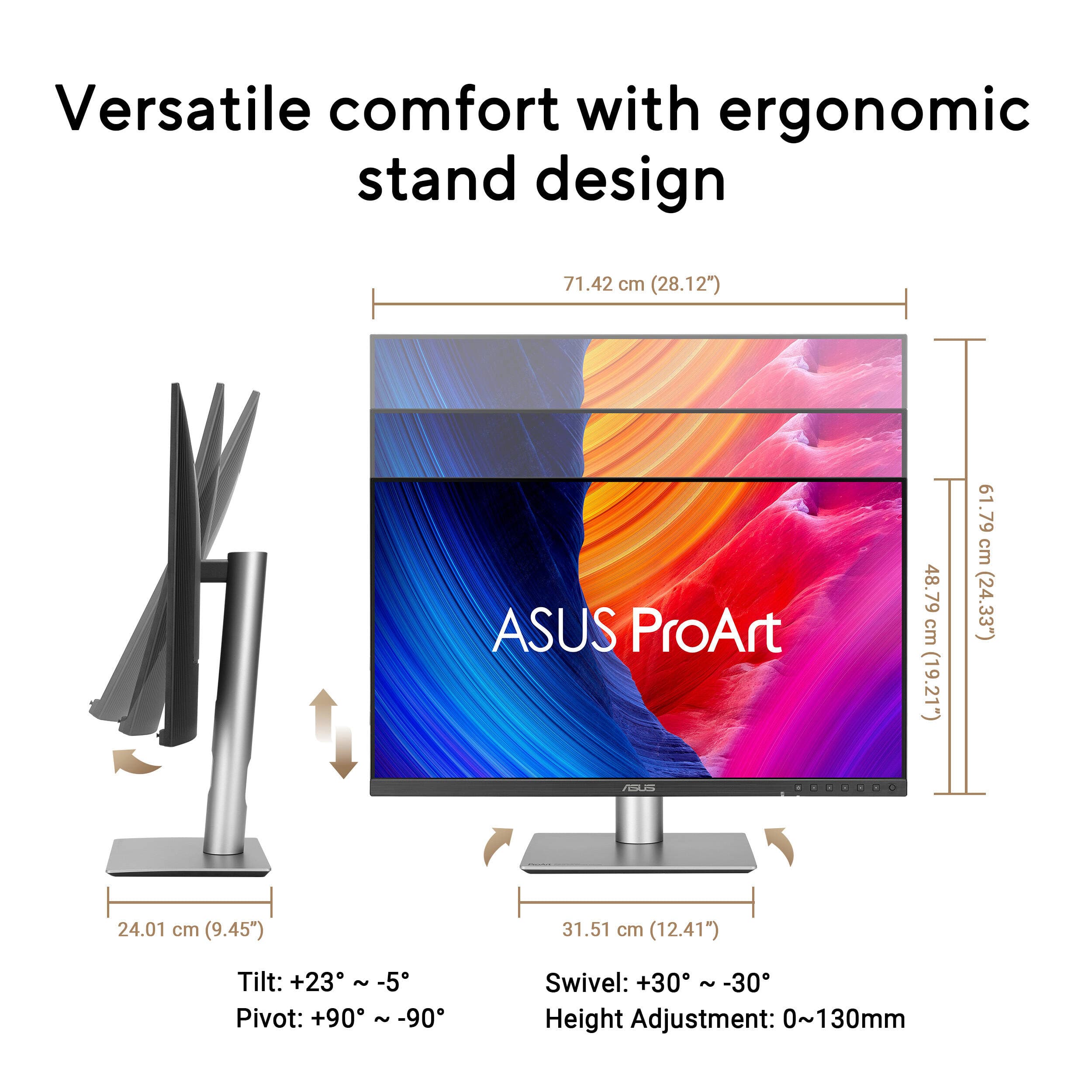 ASUS ProArt Display PA32QCV 32-inch 6K IPS professional monitor