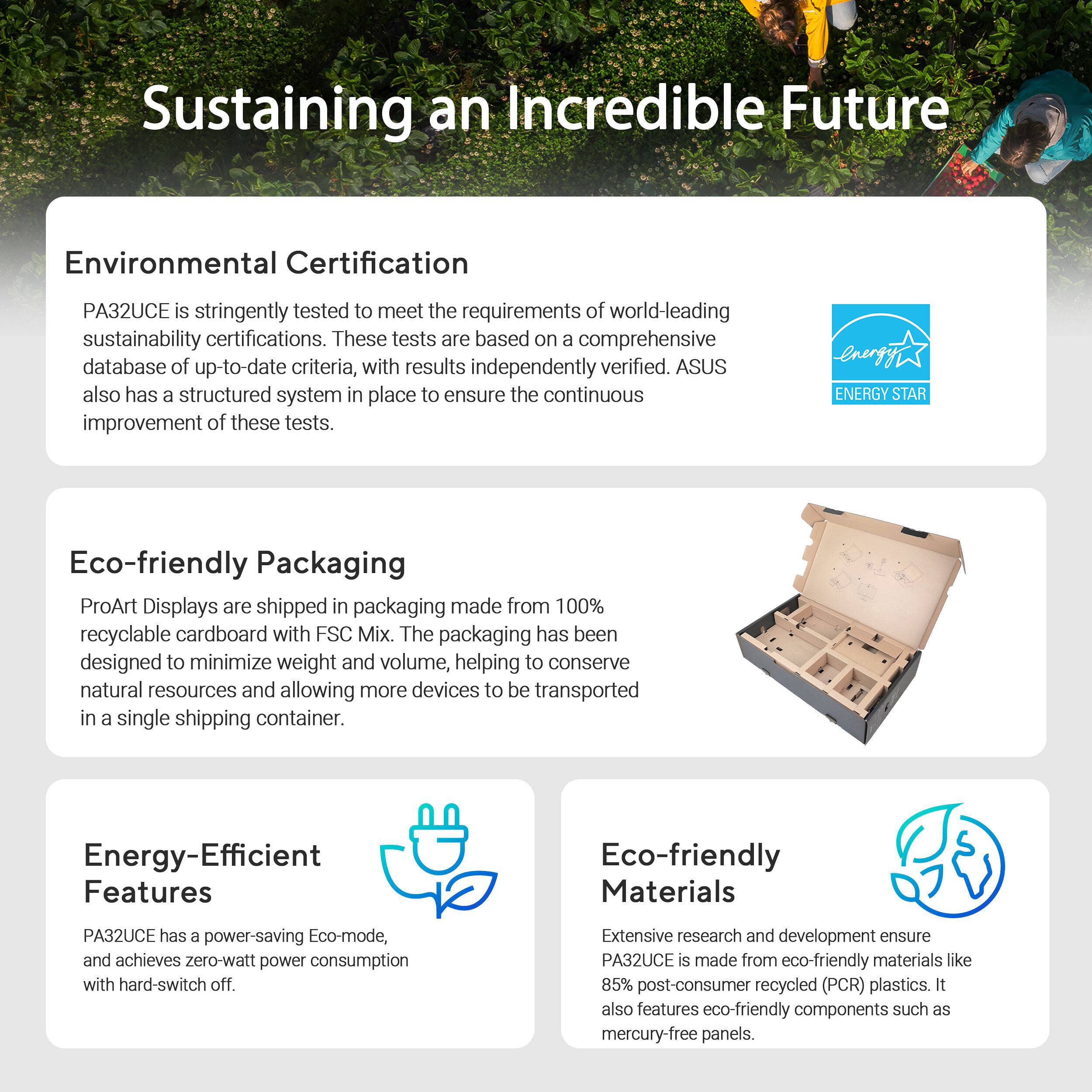 ASUS ProArt PA32UCE 31.5-inch 4K HDR professional monitor for color grading and editing