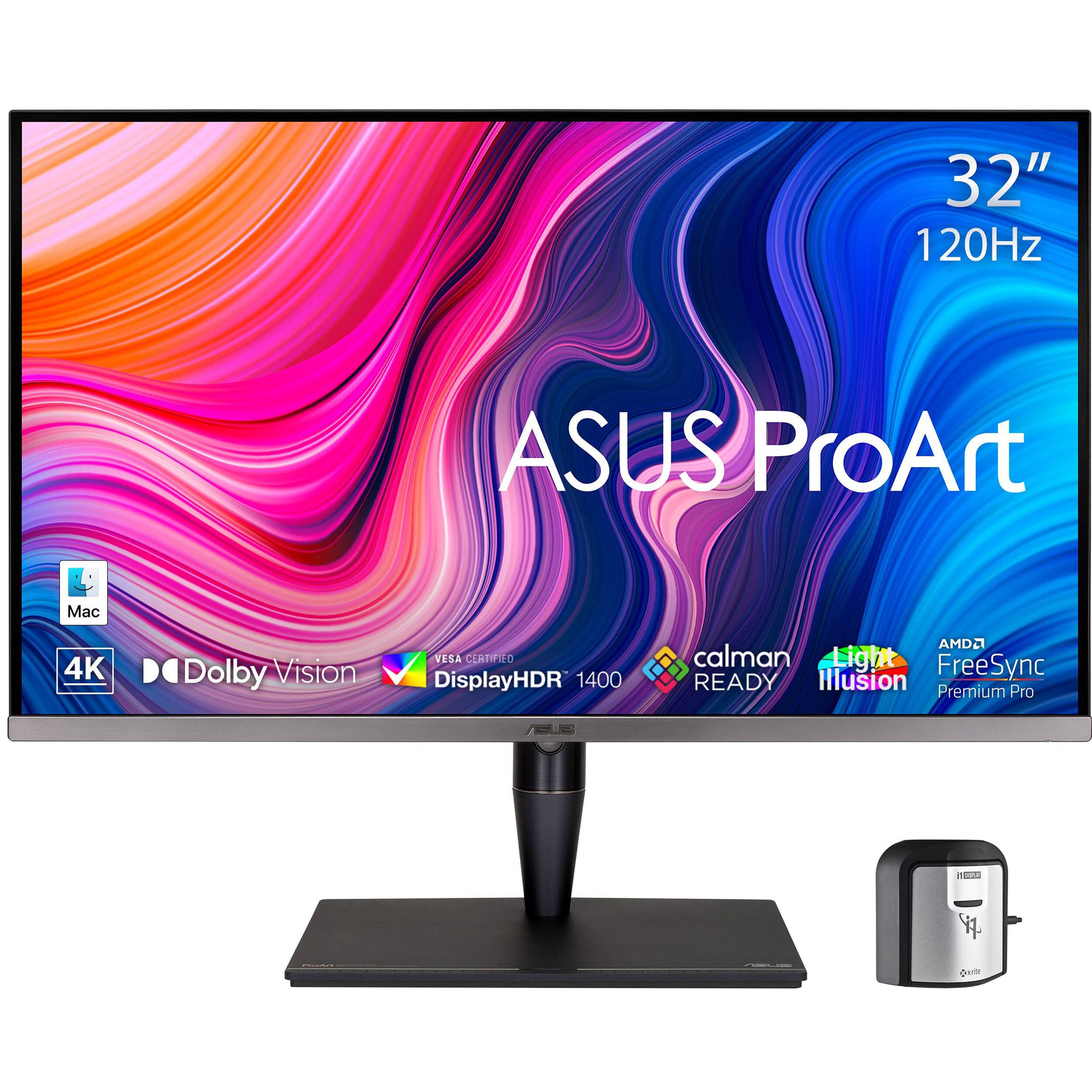 ASUS PA32UCG-K 32-inch professional 4K IPS monitor for color-critical creative work