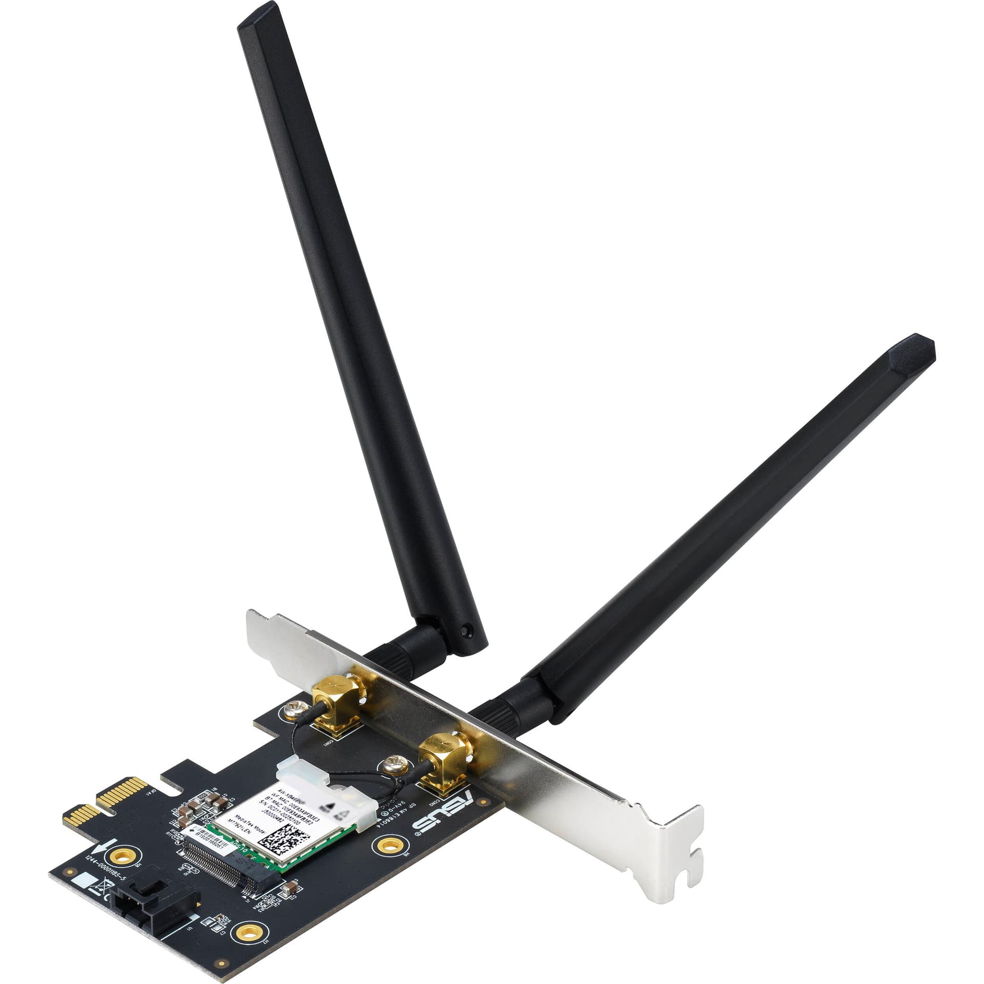 ASUS PCE-AX1800 internal PCIe Wi-Fi 6 and Bluetooth 5.2 wireless adapter