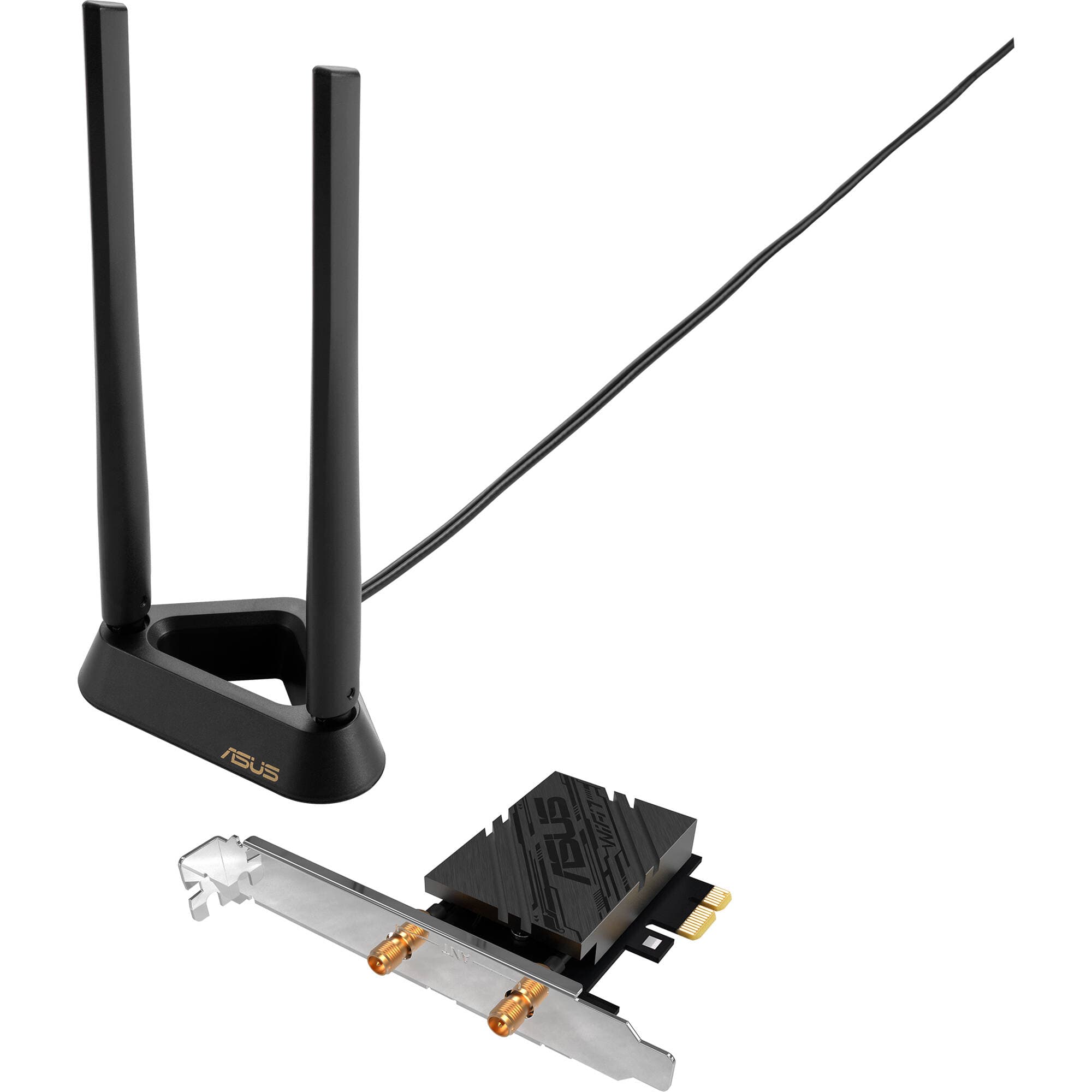 ASUS PCE-BE90BT WiFi 7 tri-band PCIe wireless adapter with Bluetooth 5.4