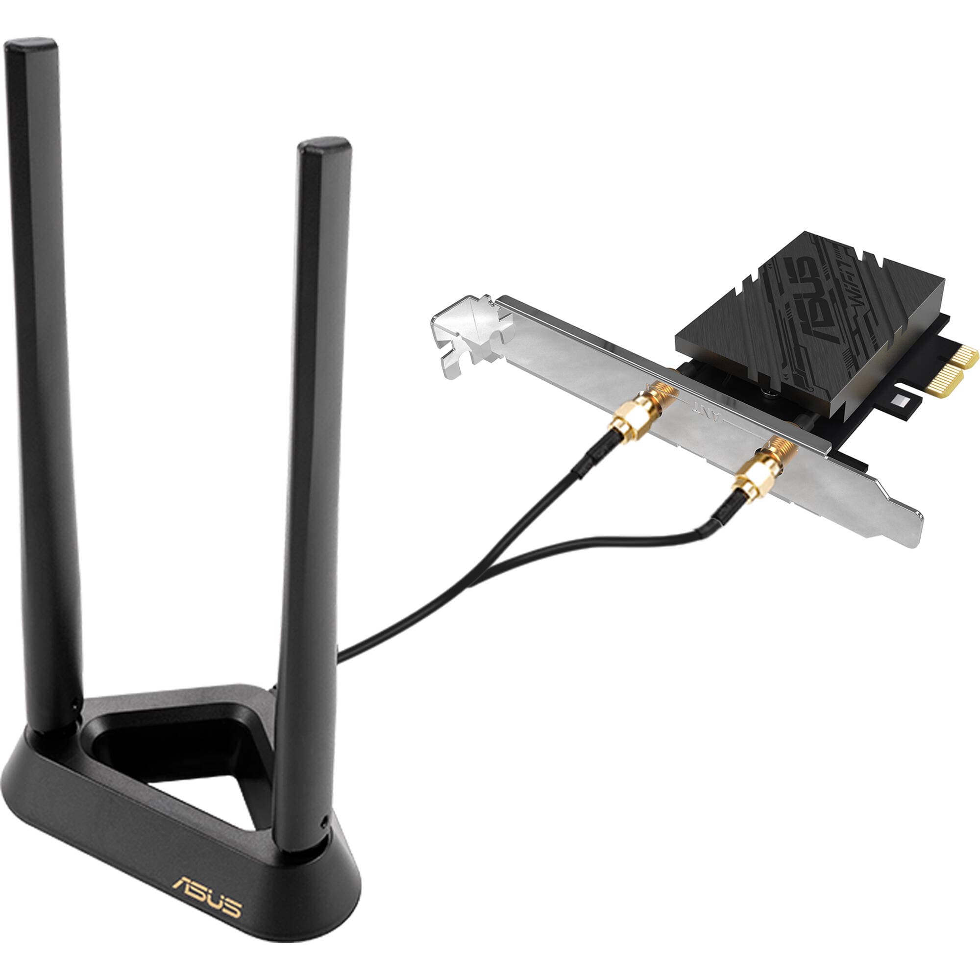 ASUS PCE-BE90BT WiFi 7 tri-band PCIe wireless adapter with Bluetooth 5.4