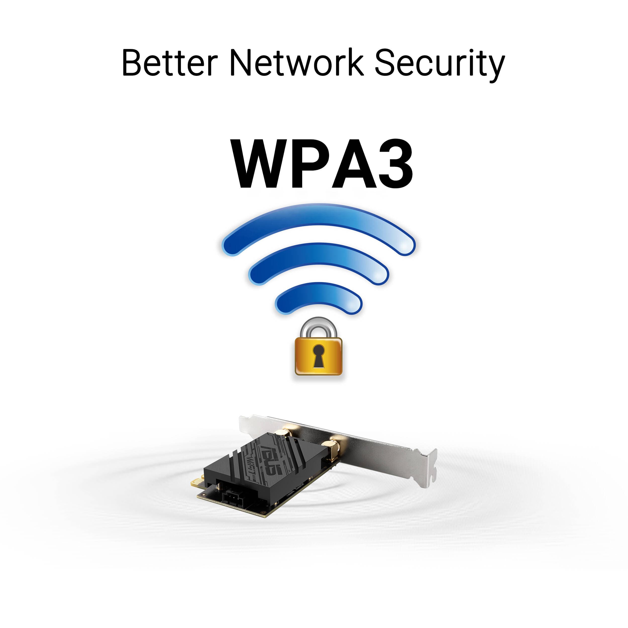 ASUS PCE-BE90BT WiFi 7 tri-band PCIe wireless adapter with Bluetooth 5.4