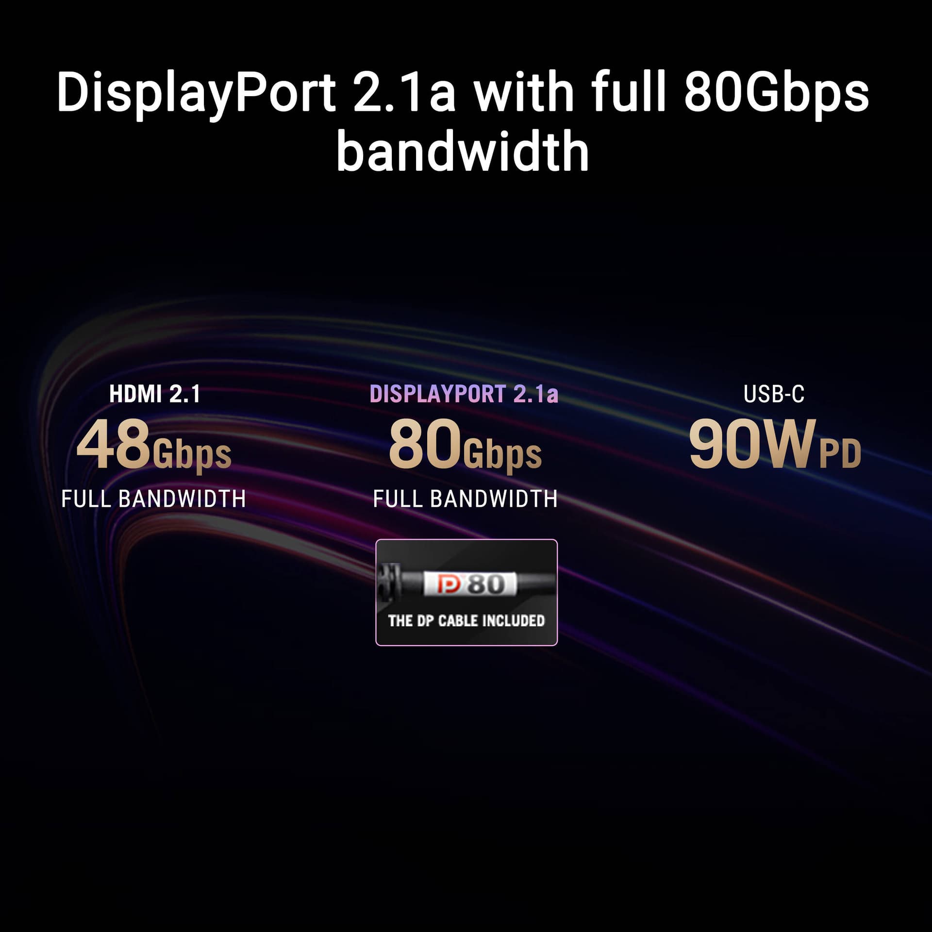 ASUS ROG Swift PG27UCDM 27-inch 4K QD-OLED gaming monitor with 240Hz refresh rate