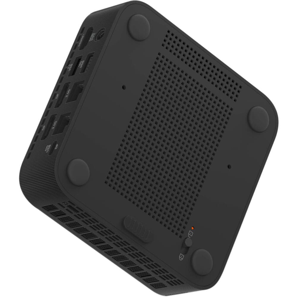 ASUS ExpertCenter PN54-BB5000ETL-A barebone mini PC with Ryzen AI 5 340, WiFi 7, and VESA mount