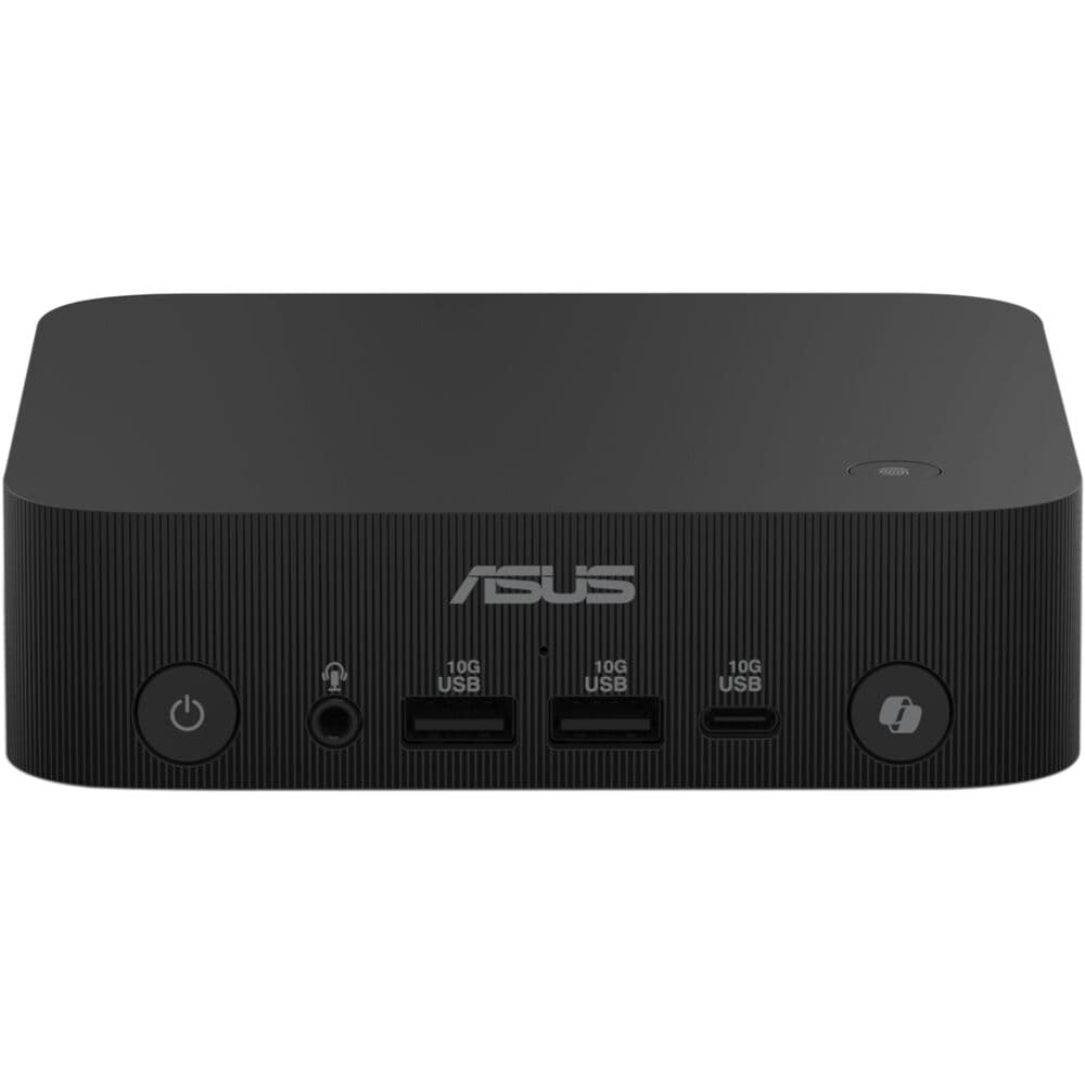 ASUS ExpertCenter PN54-BB5000ETL-A barebone mini PC with Ryzen AI 5 340, WiFi 7, and VESA mount