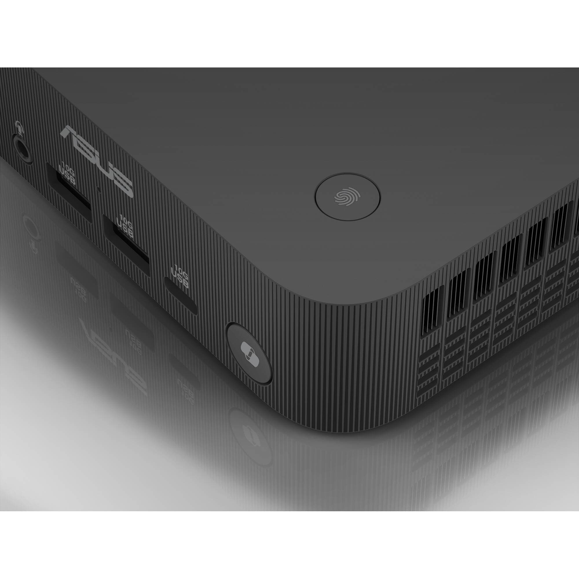 ASUS ExpertCenter PN54 mini PC with Ryzen AI 7 350, 16 GB DDR5, 1 TB SSD, and VESA mount support