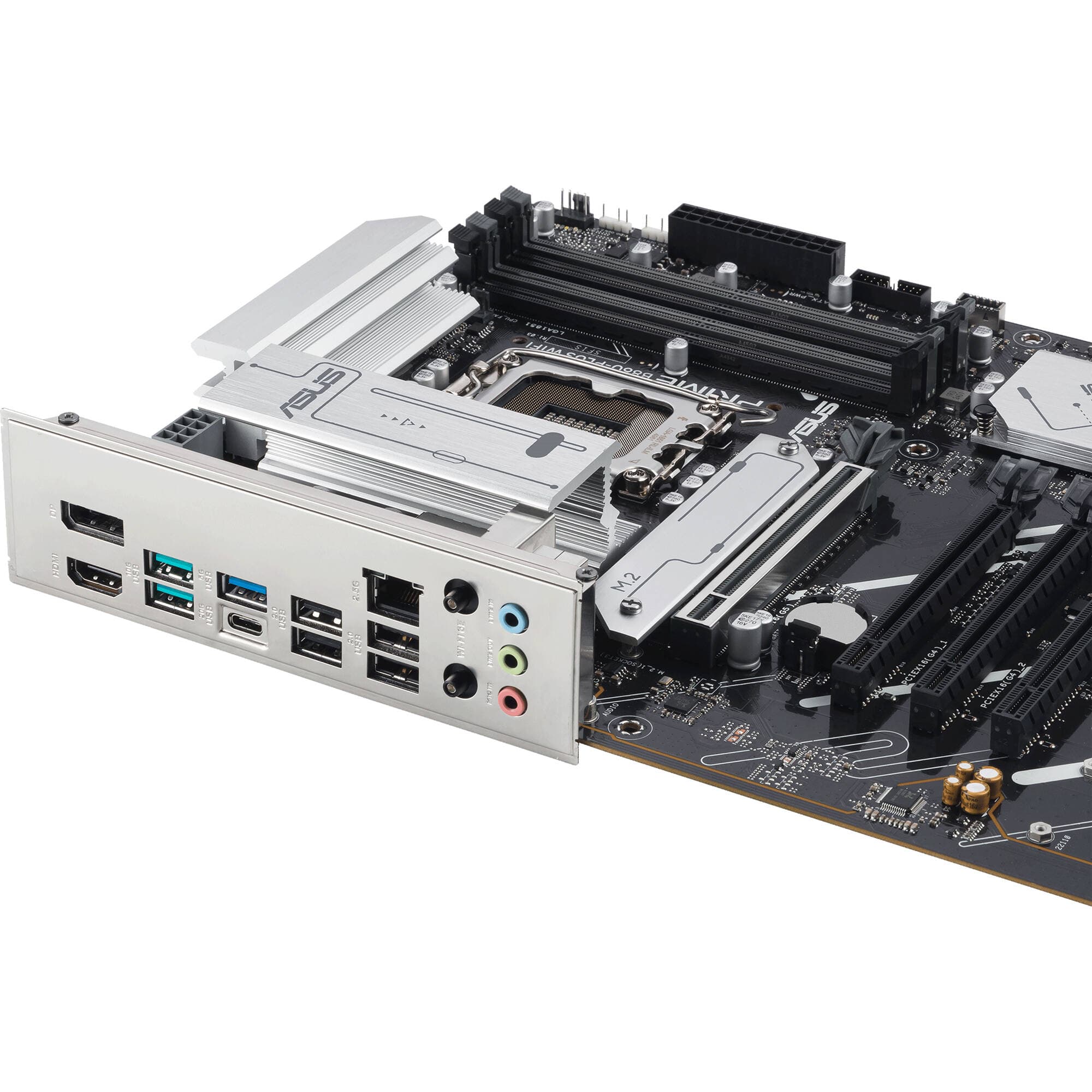 ASUS PRIME B860-PLUS WIFI-CSM ATX motherboard for Intel LGA 1851 processors with DDR5 and Wi‑Fi