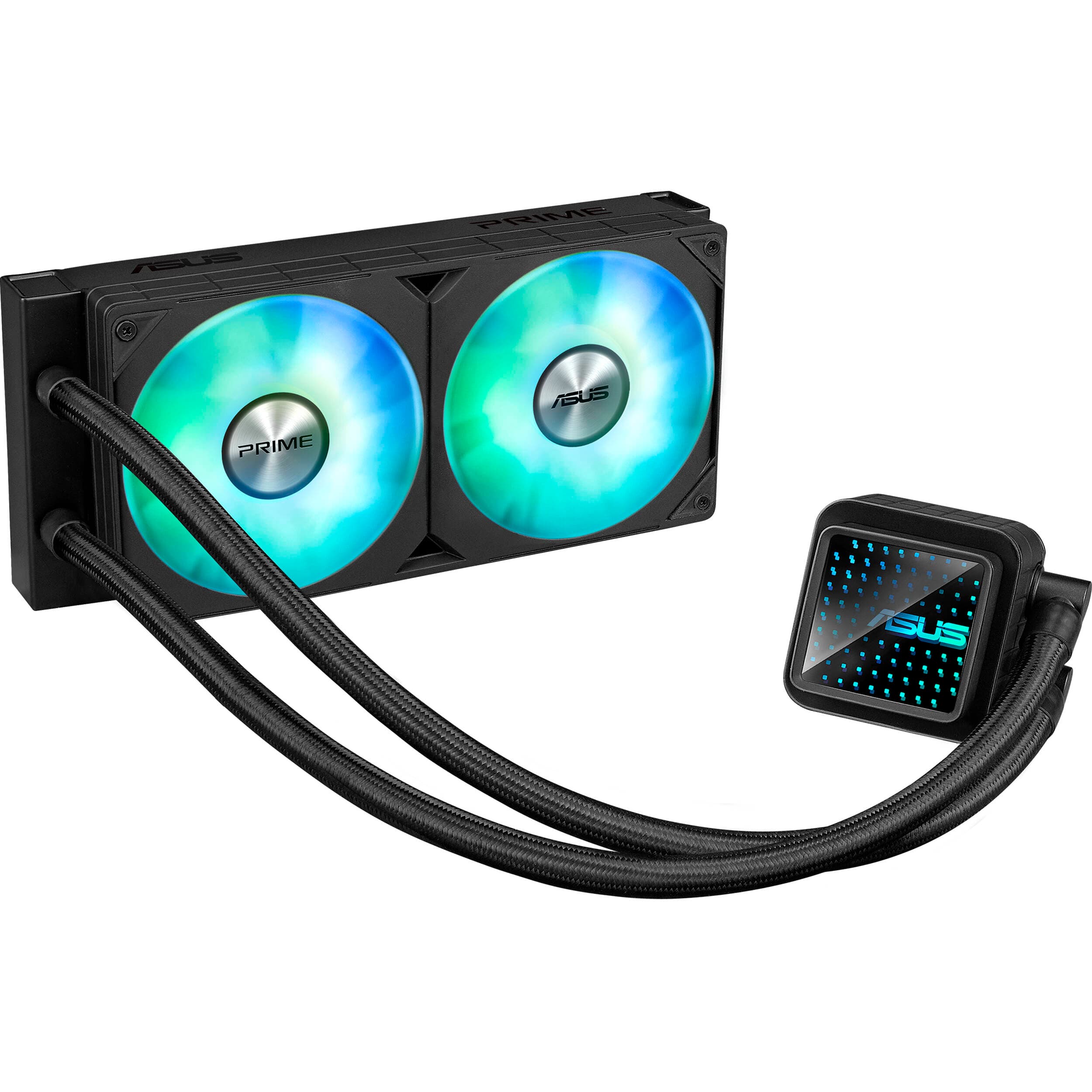 ASUS PRIME LC 240 ARGB 240 mm all-in-one liquid CPU cooler with ARGB fans