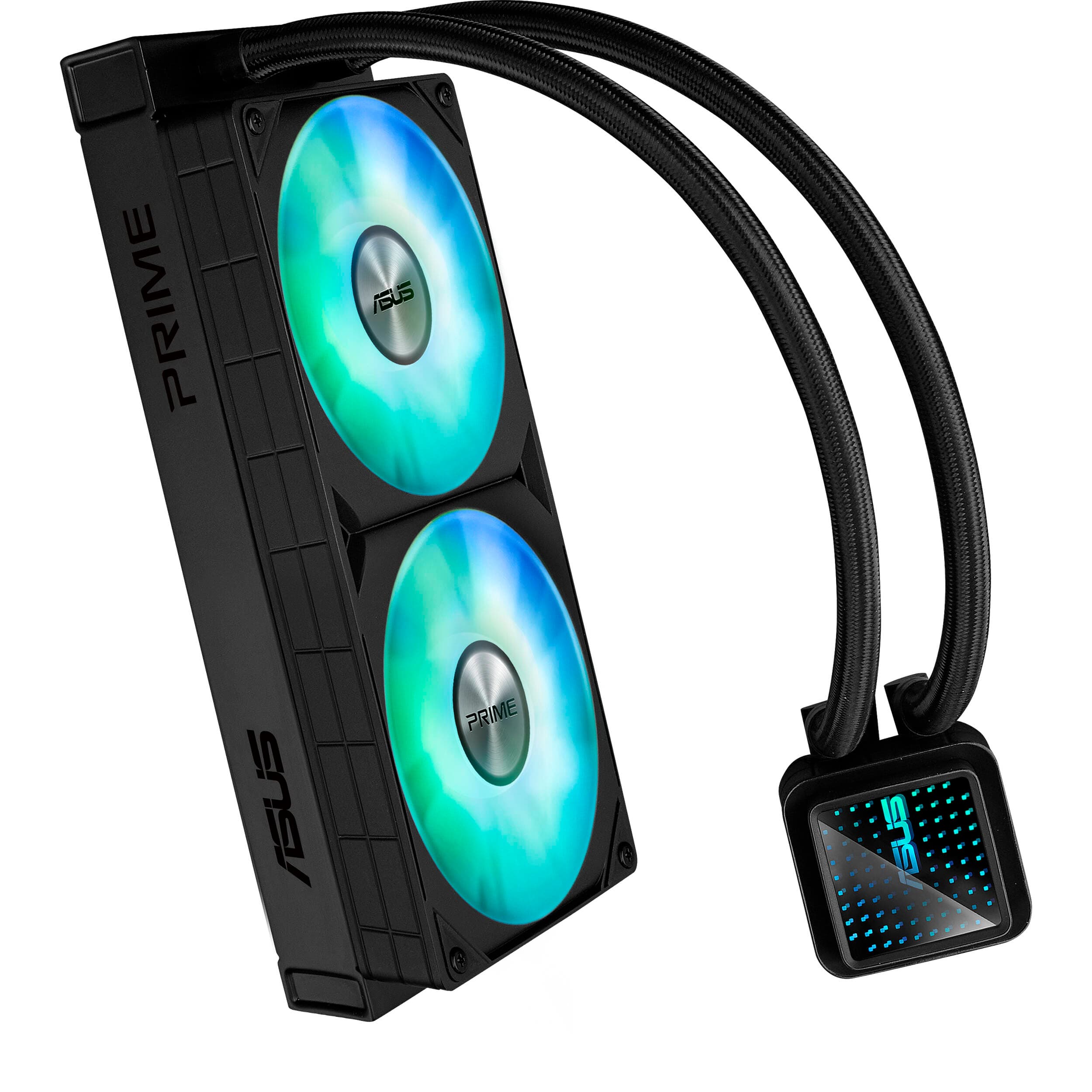 ASUS PRIME LC 240 ARGB 240 mm all-in-one liquid CPU cooler with ARGB fans