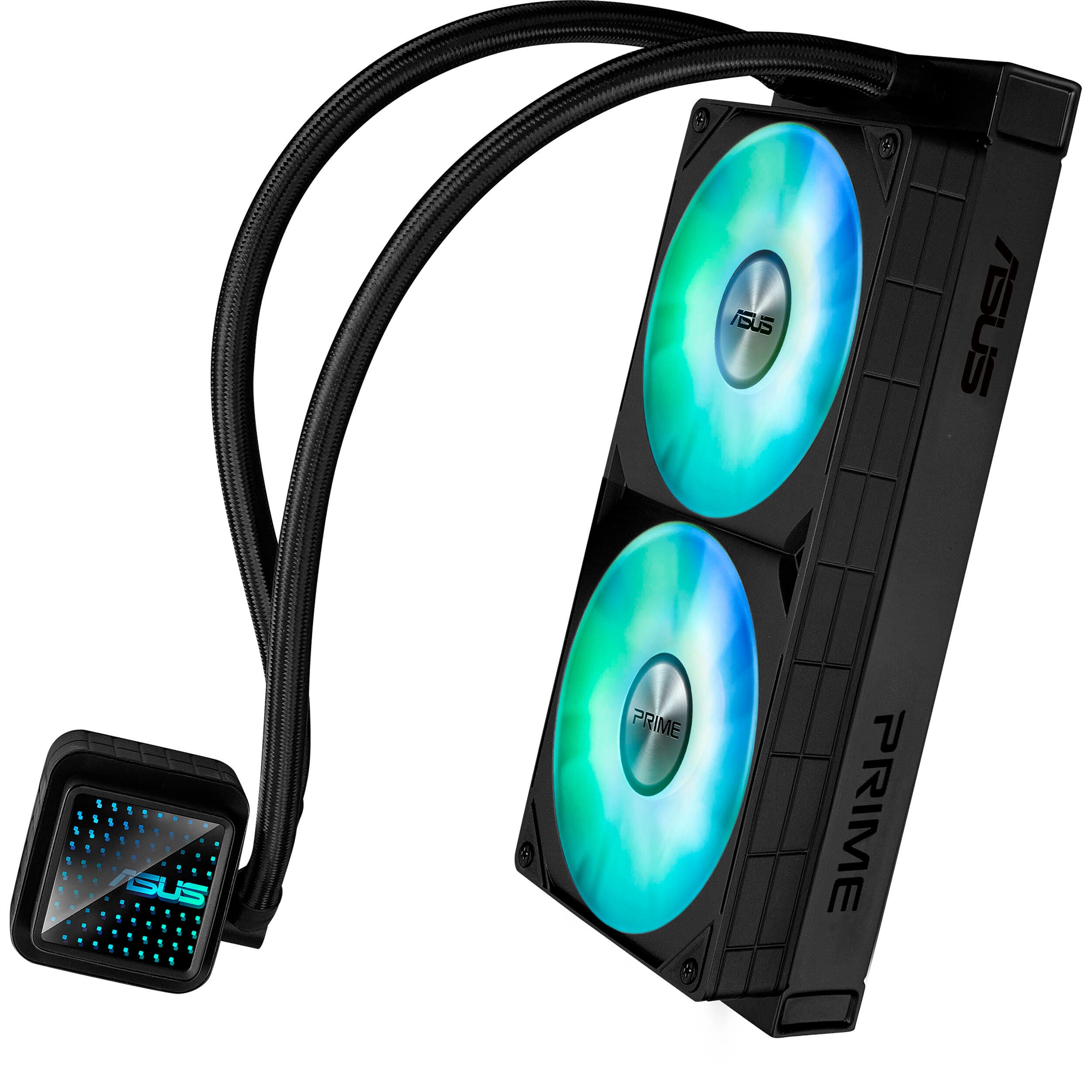 ASUS PRIME LC 240 ARGB 240 mm all-in-one liquid CPU cooler with ARGB fans