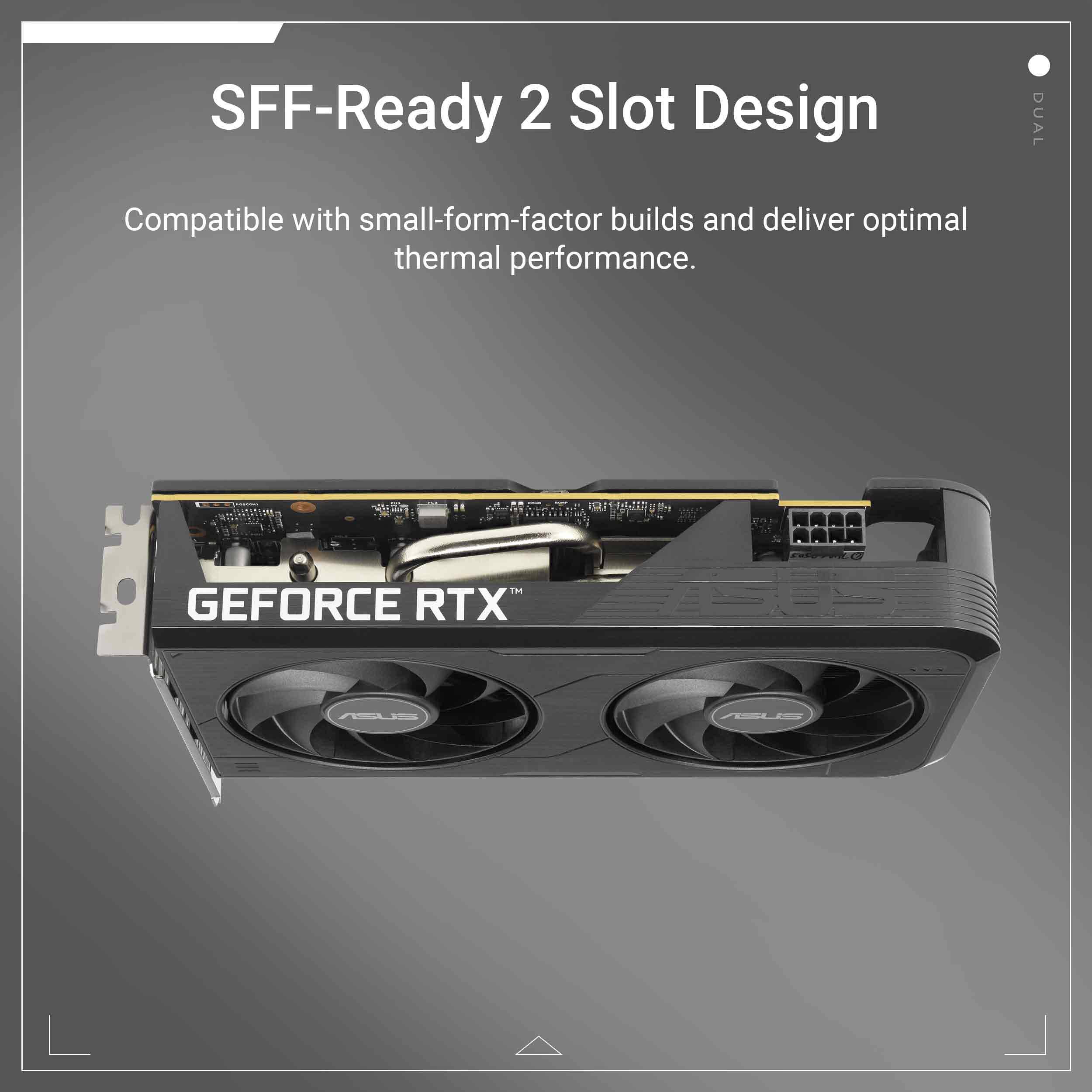 ASUS Prime GeForce RTX 5050 O8G graphics card with triple-fan cooling and 2.5-slot design