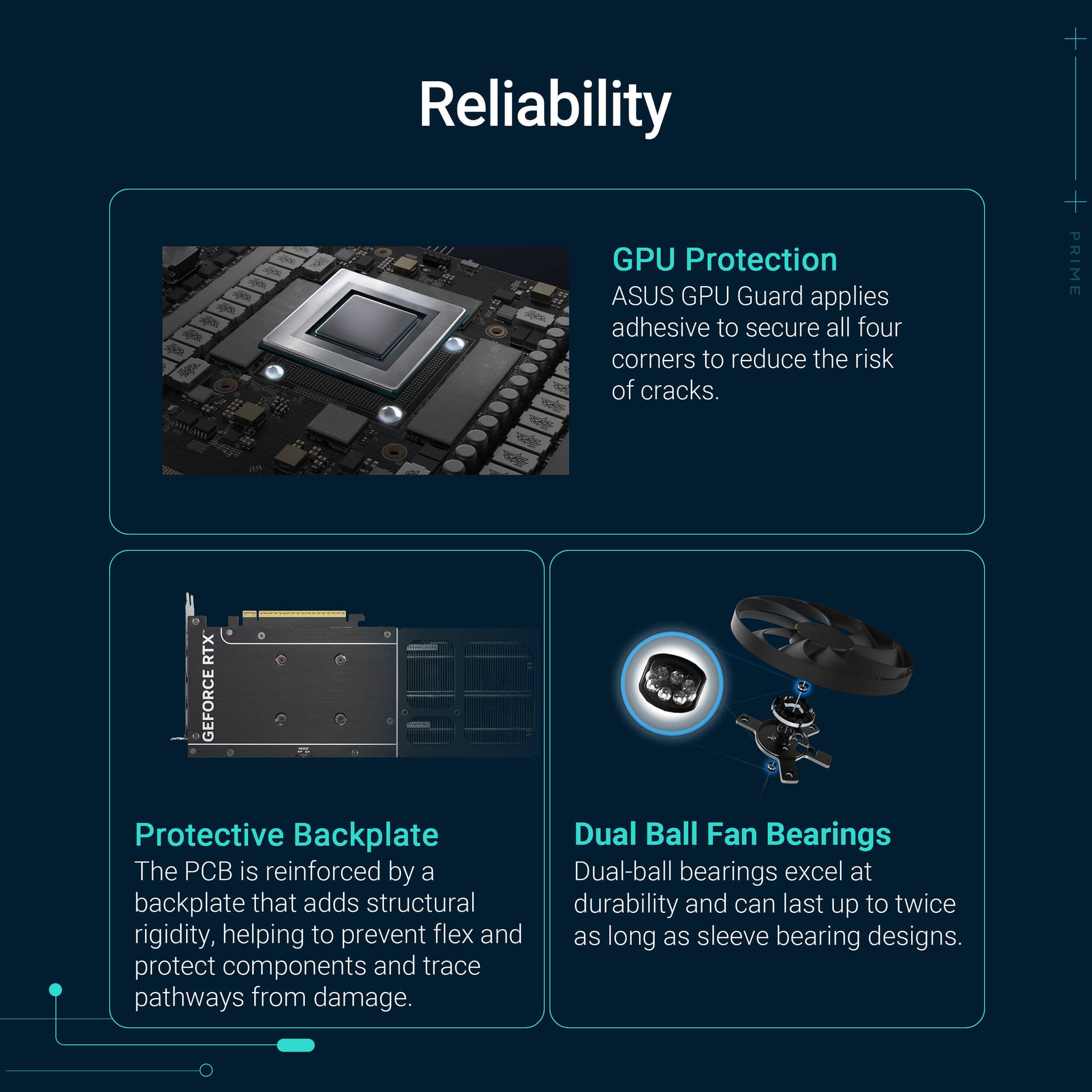 ASUS Prime GeForce RTX 5060 8GB GDDR7 graphics card with Axial-tech fans and dual BIOS