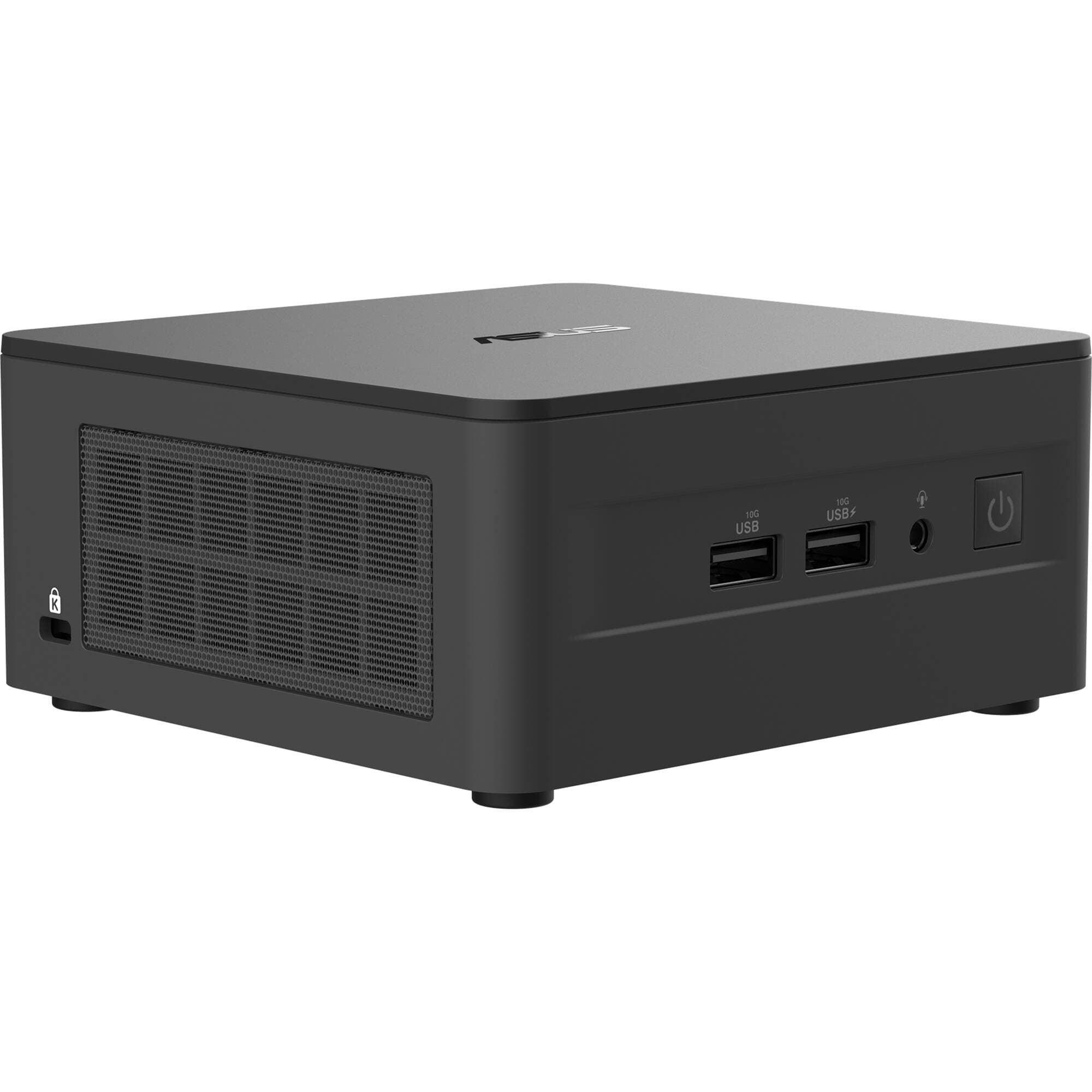 Compact 4x4 mini PC with 13th Gen Intel Core i3, dual HDMI, 2.5 GbE, and Wi‑Fi 6E