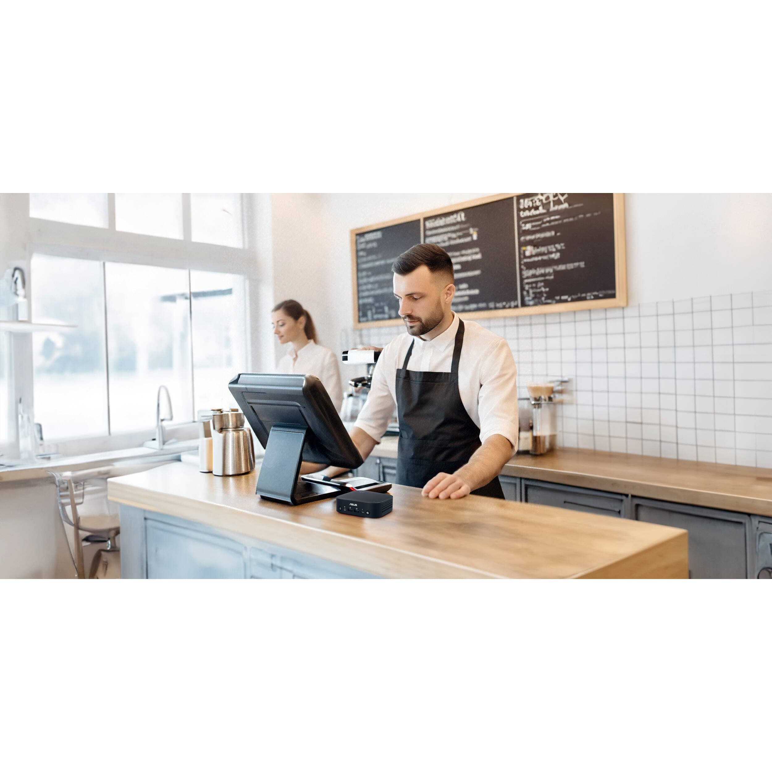 ASUS NUC 14 Pro AI Copilot+ mini PC with Core Ultra 7, 32 GB memory, 1 TB SSD, and VESA mount