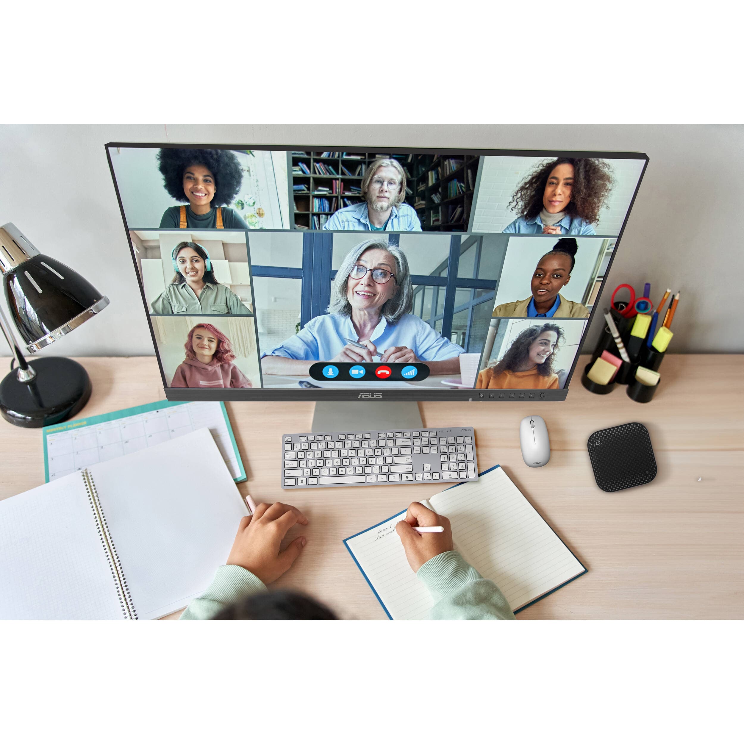 ASUS NUC 14 Pro AI Copilot+ mini PC with Core Ultra 7, 32 GB memory, 1 TB SSD, and VESA mount