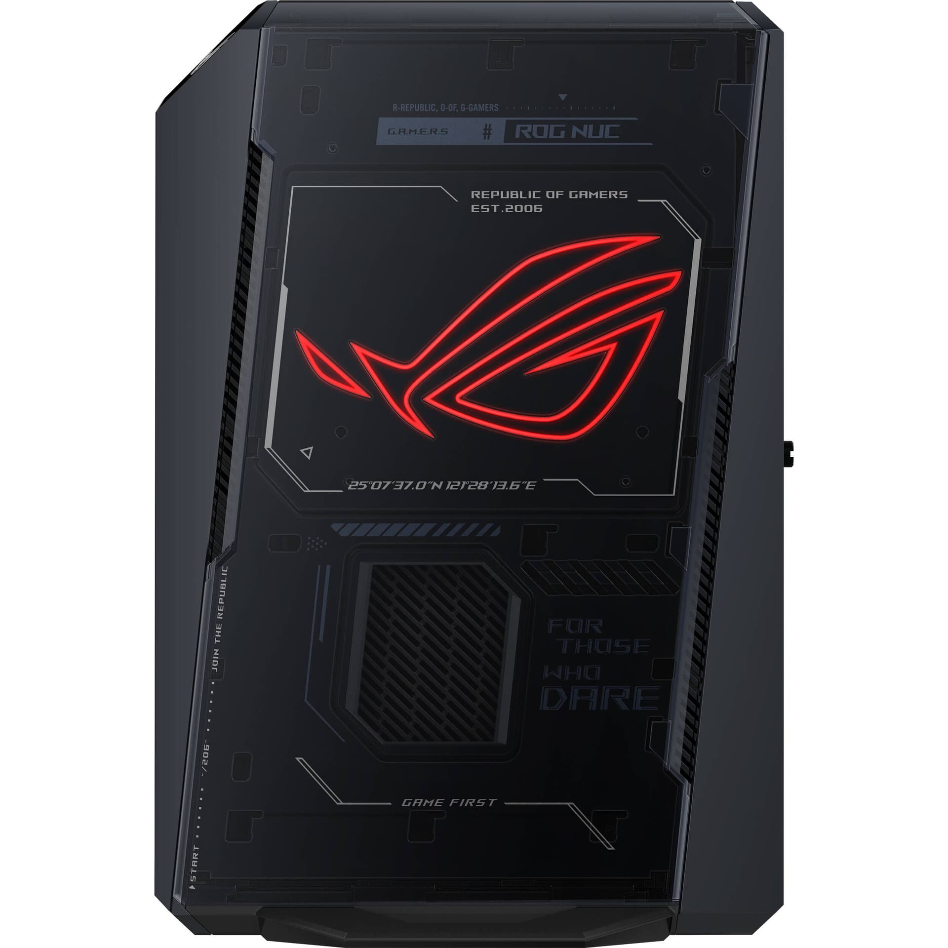 ASUS ROG NUC RNUC15JNK9X28AAU gaming mini PC with Intel Core Ultra 9 and RTX 5080 Mobile