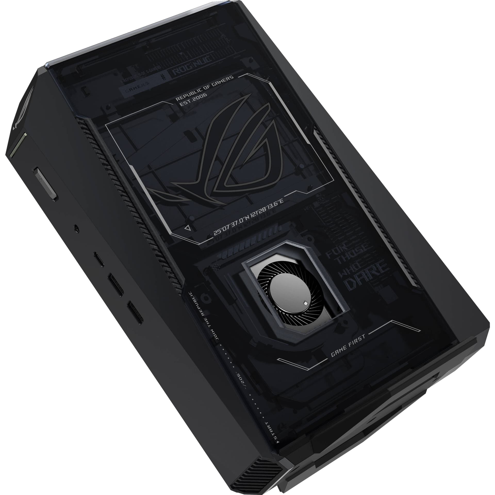 ASUS ROG NUC RNUC15JNK9X28AAU gaming mini PC with Intel Core Ultra 9 and RTX 5080 Mobile